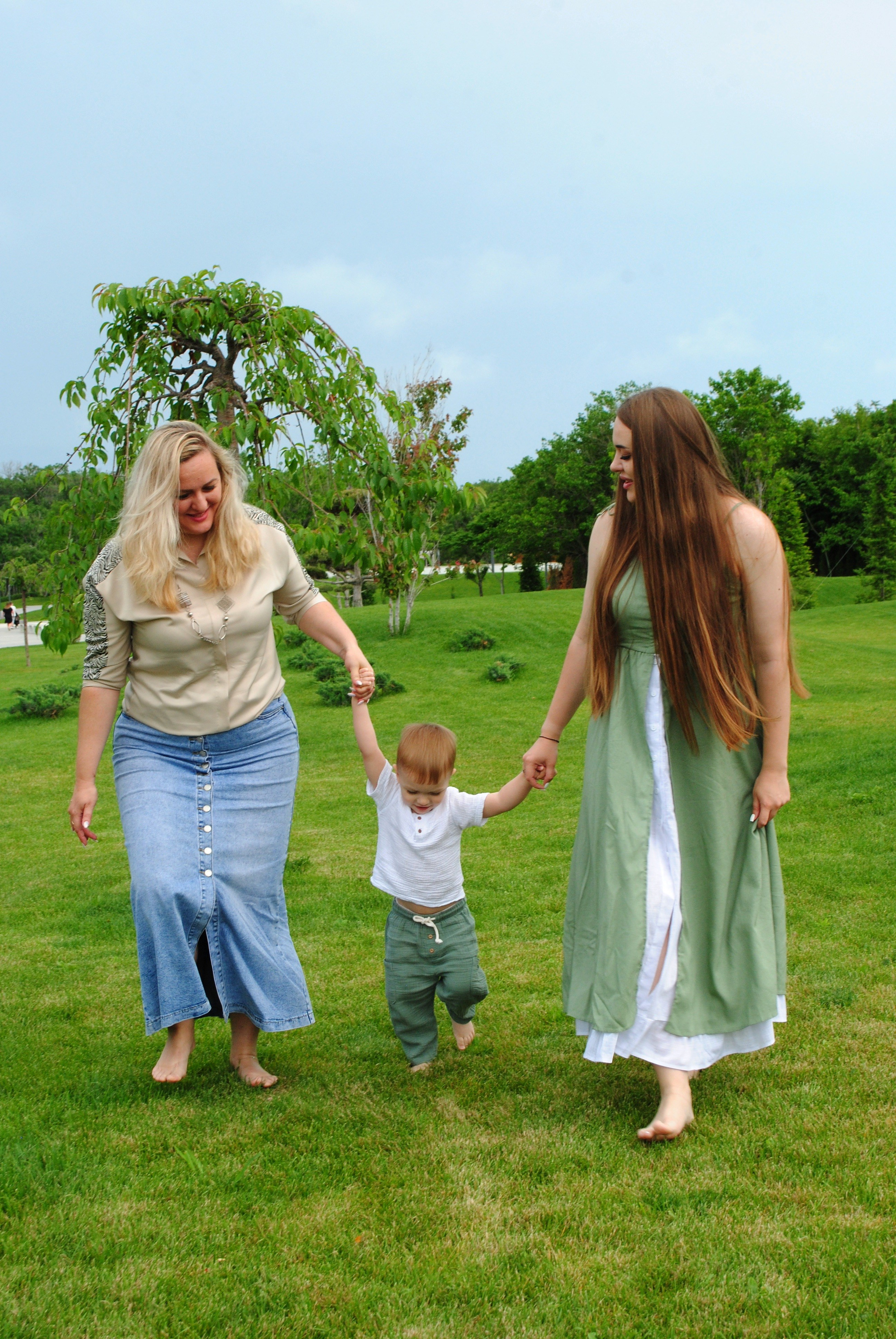 Настя и семья. Фотограф Мария Мусаелян