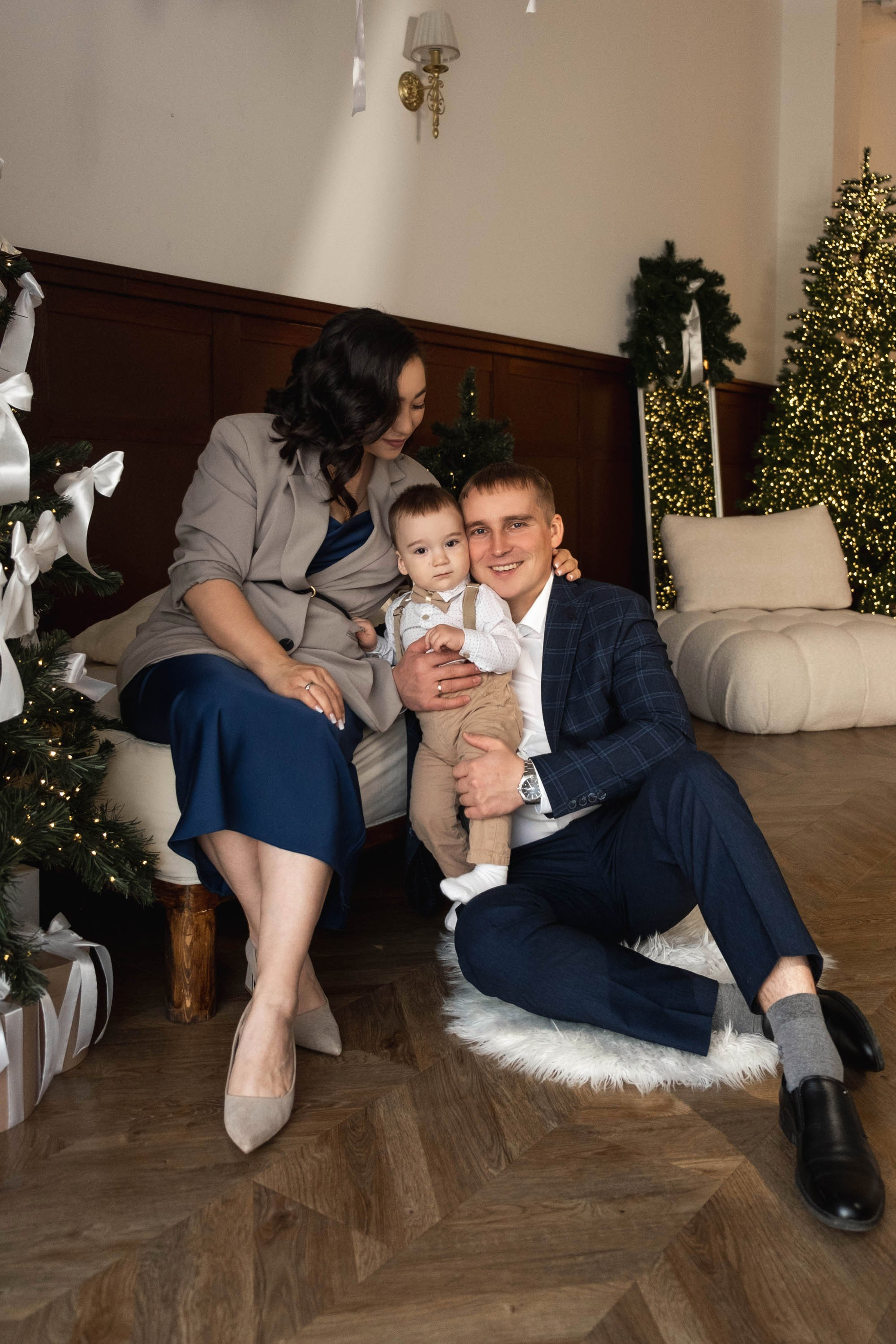 Джамиля, Юра и малыш Андрюша: Новогодняя. Свадебный и семейный фотограф в Тюмени Екатерина Дубровина