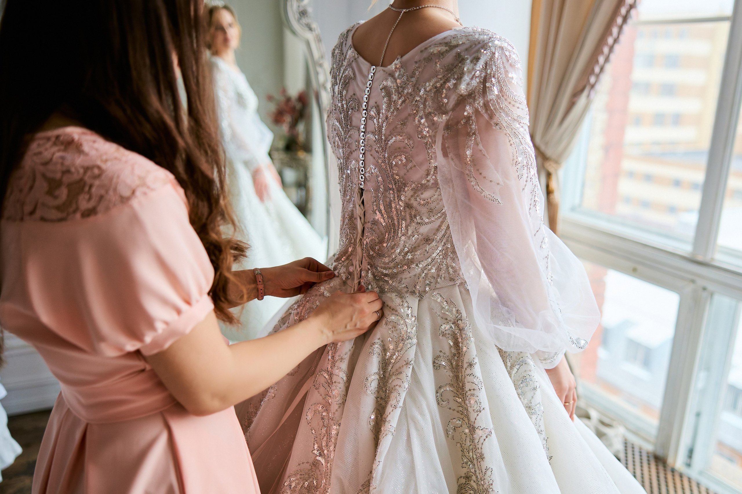 Свадебная фотосессия в студии. Свадебный фотограф Сергей Колбинский