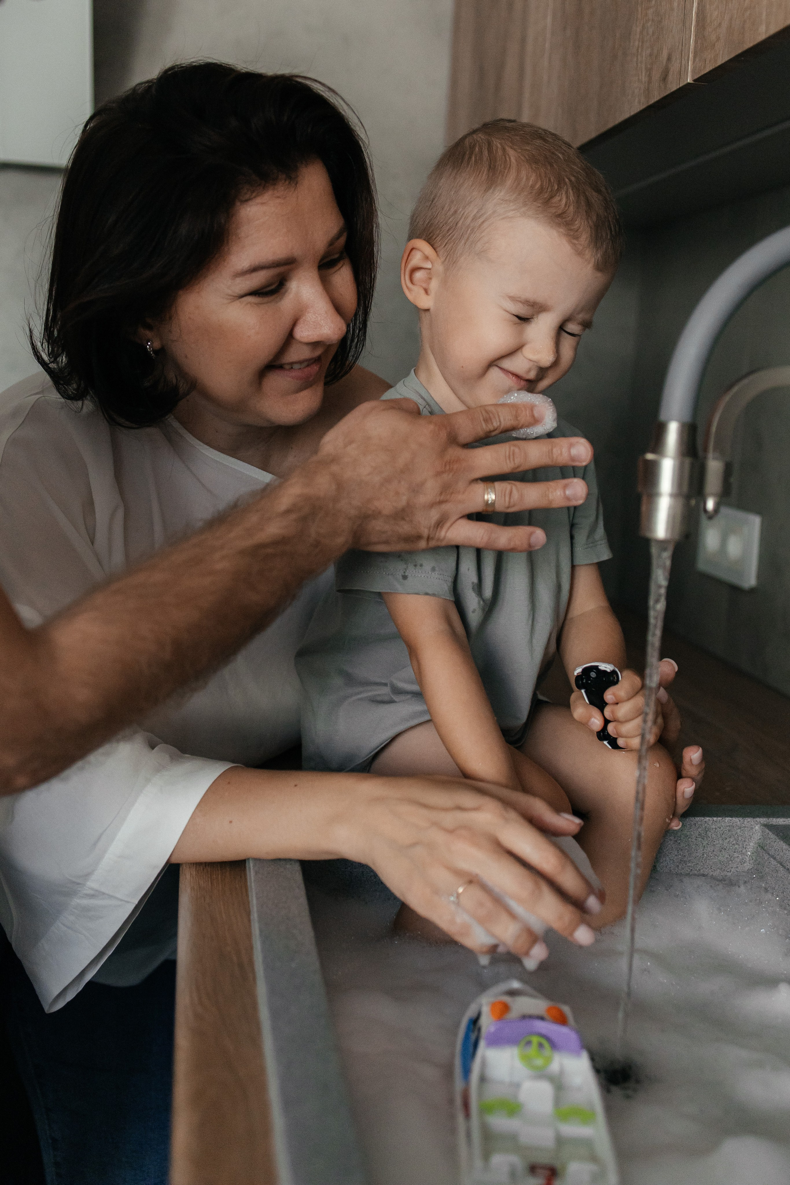 Домашняя семейная фотосессия. Семейный фотограф в Москве, Щелково, Фрязино _ Виктория Степанова