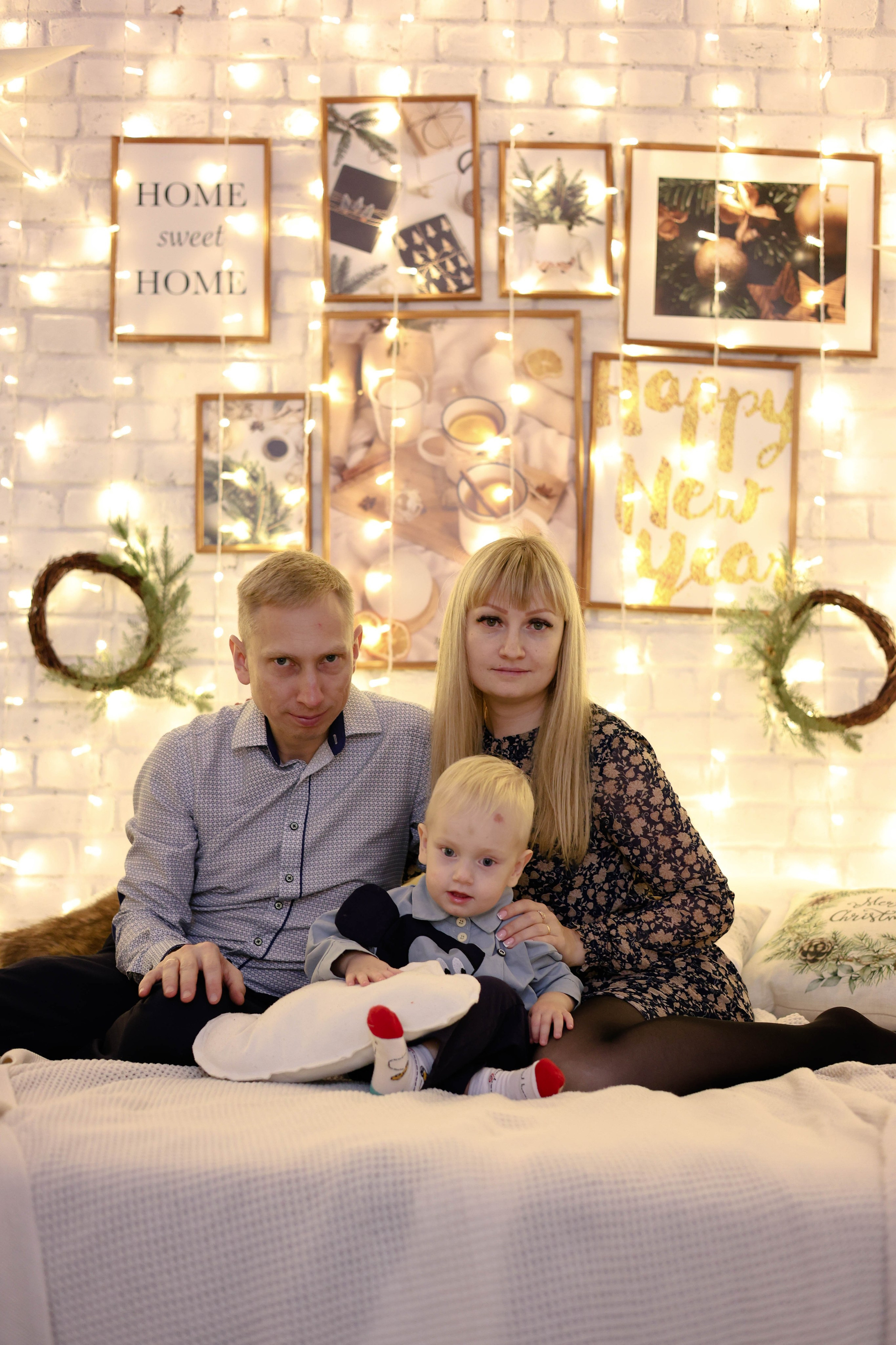 Новогодняя история «Мария и ее семья». Фотограф в Москве Анастасия Калинина