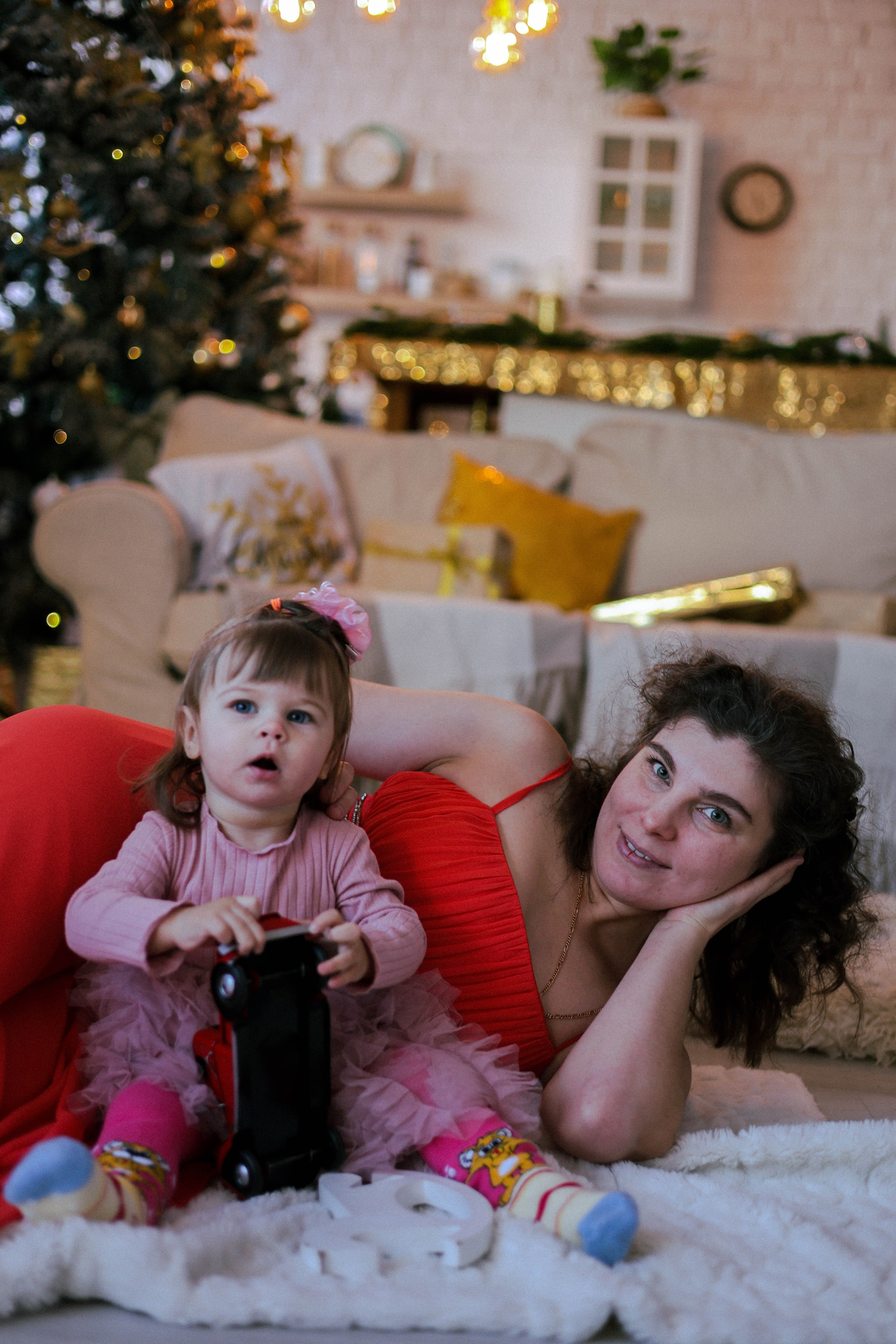 Новогодняя история «Нелля и ее семья». Фотограф в Москве Анастасия Калинина