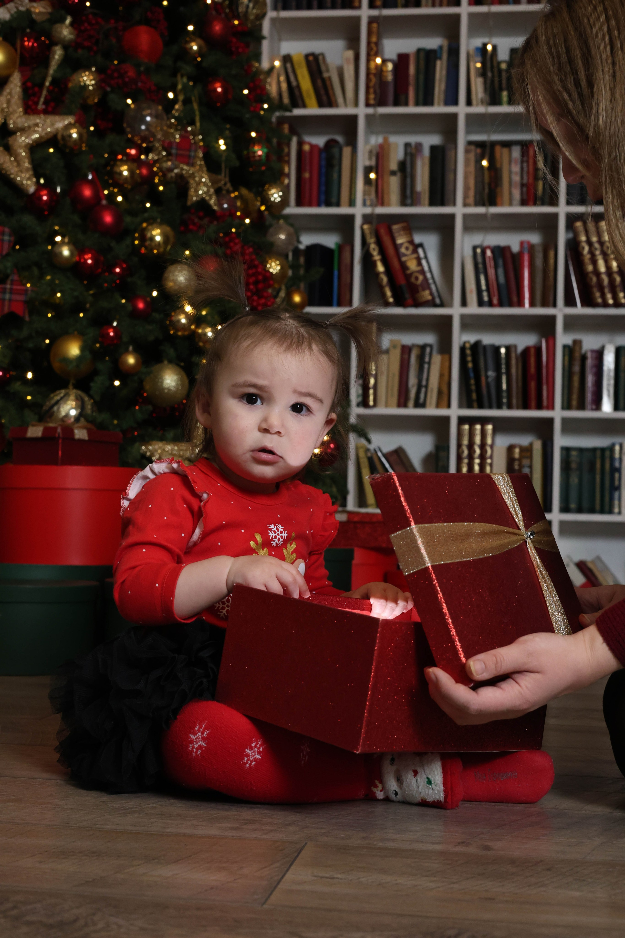 Новогодняя история «Анастасия и ее семья». Фотограф в Москве Анастасия Калинина