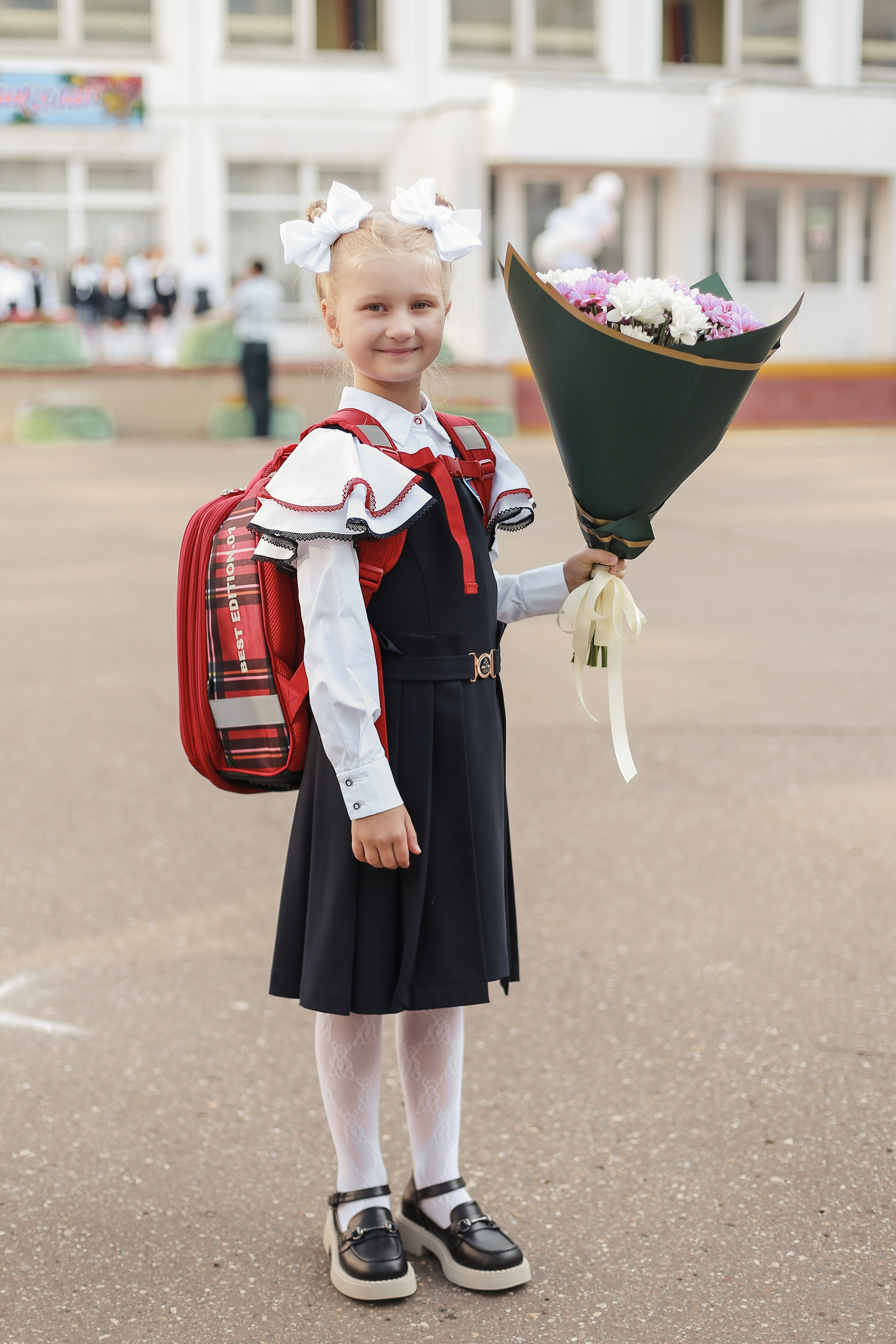 Первое сентября у 1Е класса. Антонина Морозова, профессиональный семейный фотограф видеограф