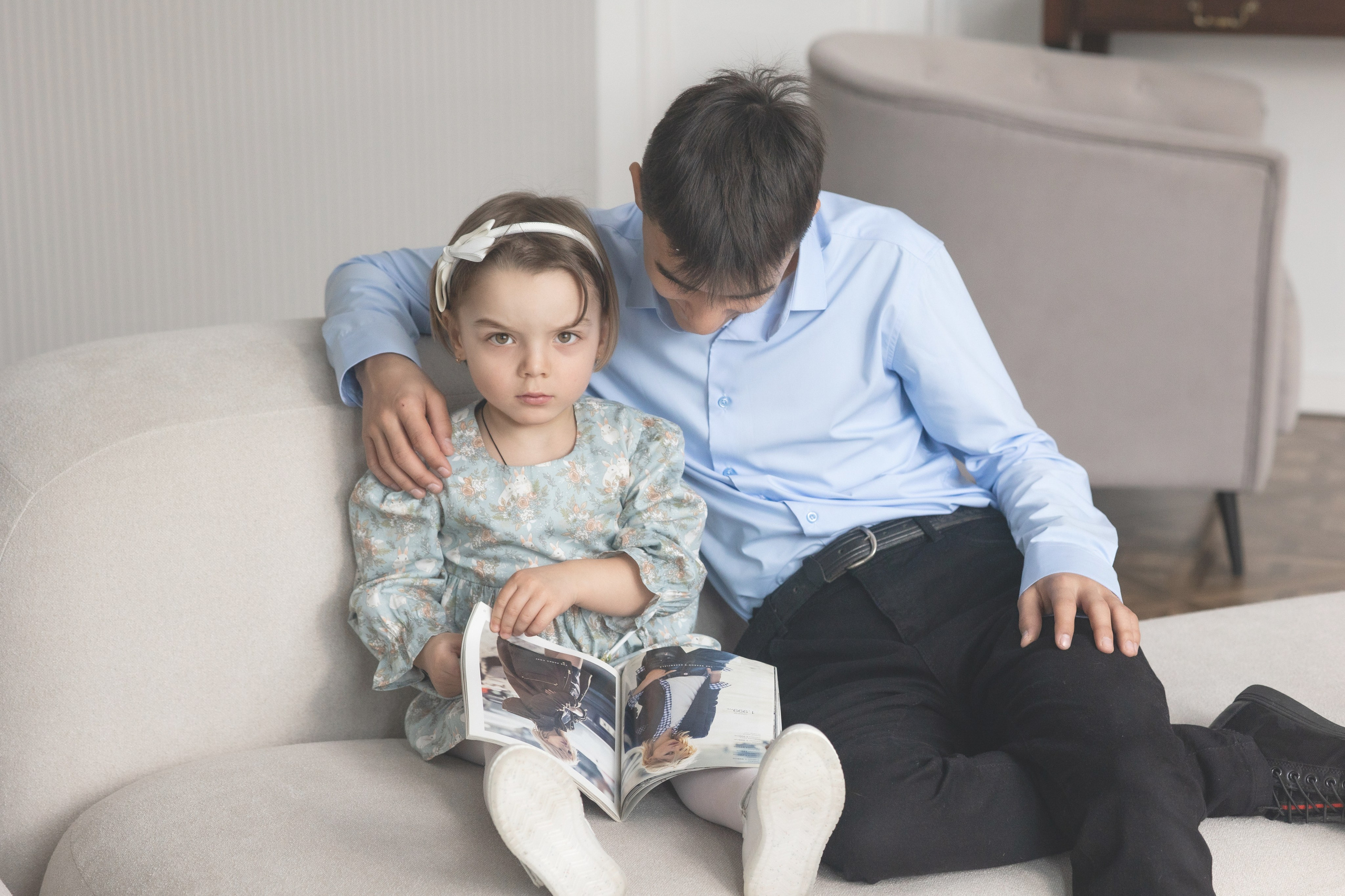 Семейная фотосессия в студии. Фотограф в Астрахани Айлет Утегенова