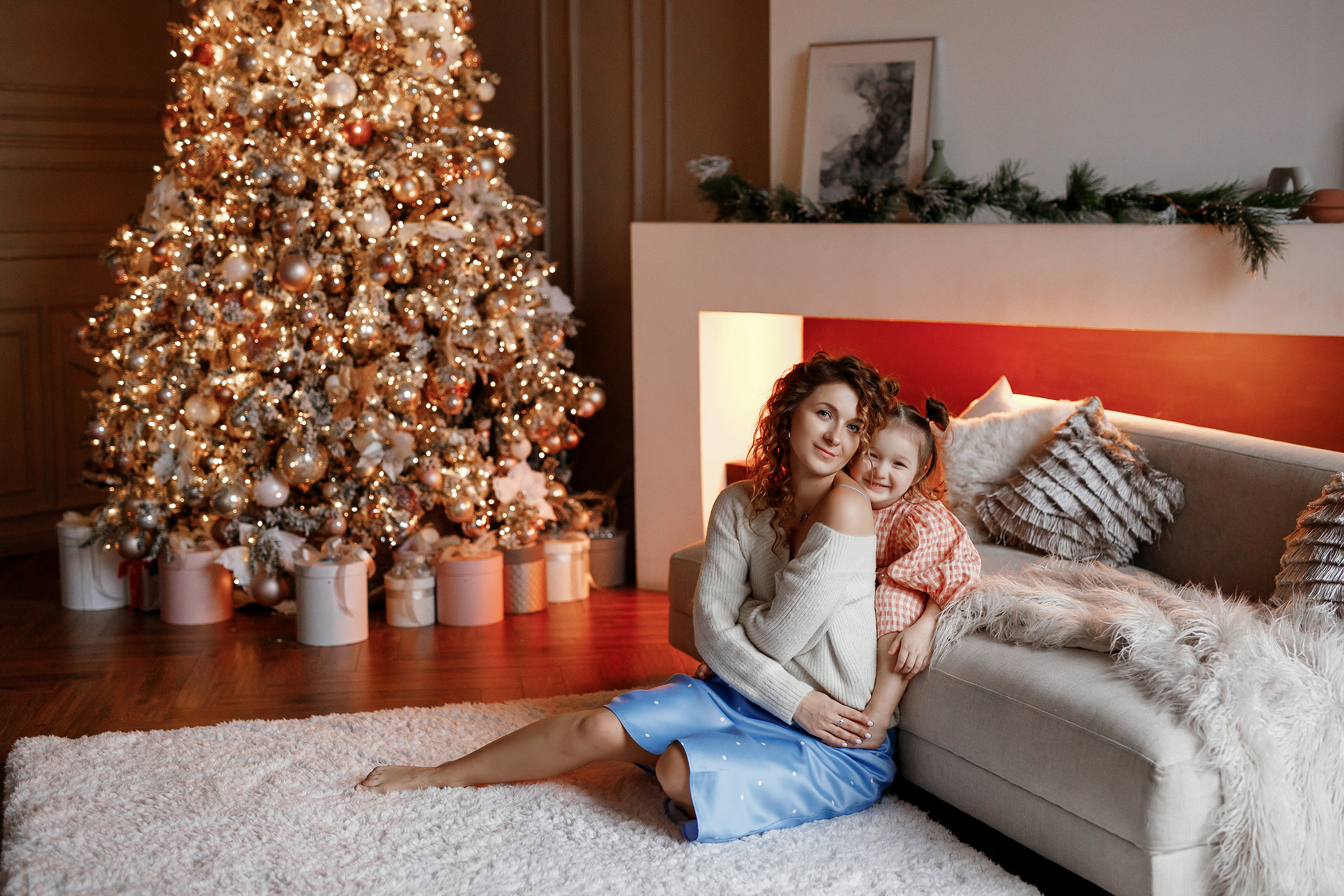 Новогодние фотосессии в СПб. Семейный фотограф Карина Маффи