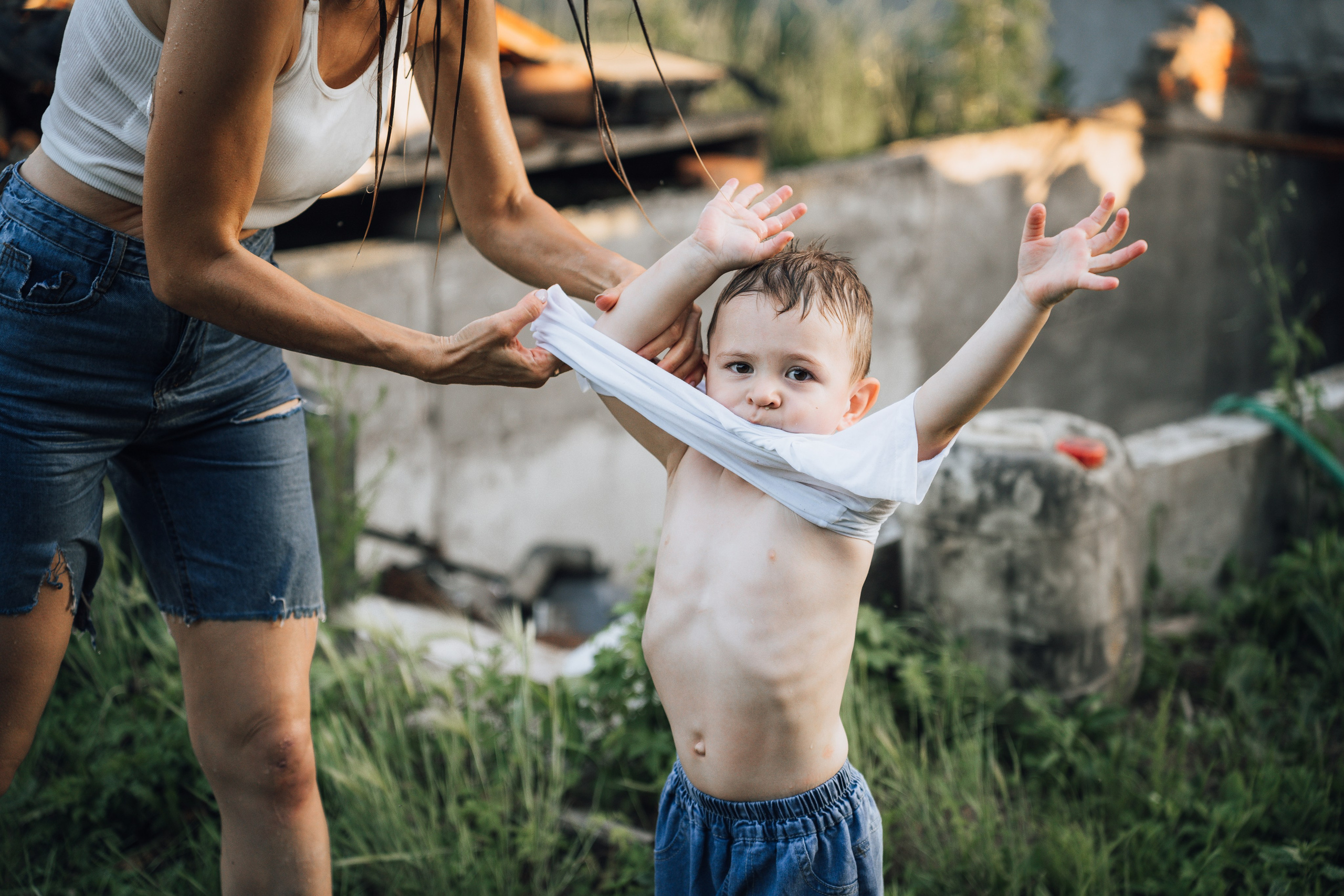 Летние забавы. Фотограф Маргарита Слободянина в Хабаровске