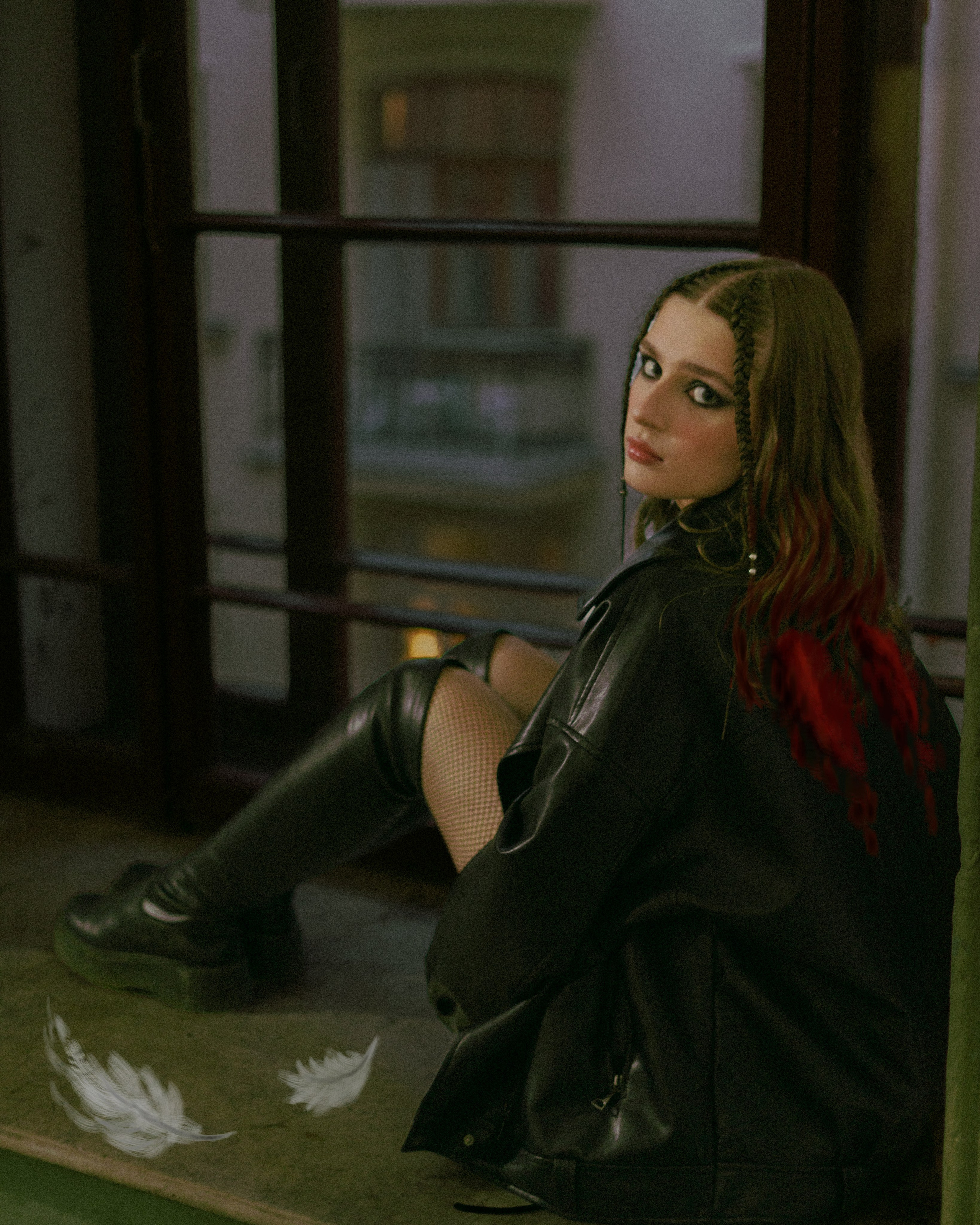 Photoshoot with collages and lyrics from grappa Kino in paradnaya. Katya Che | Photographer | Beograd