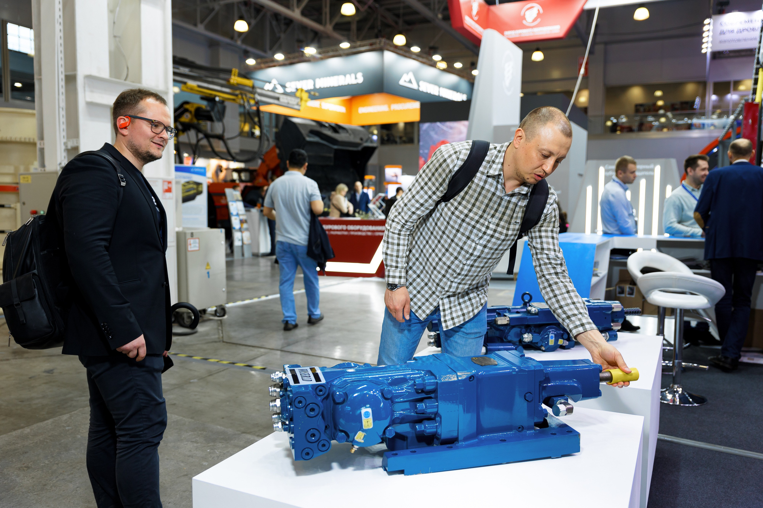 Выставка компании «Инстройтехком». Репортажный фотограф Семён Борисов | Москва