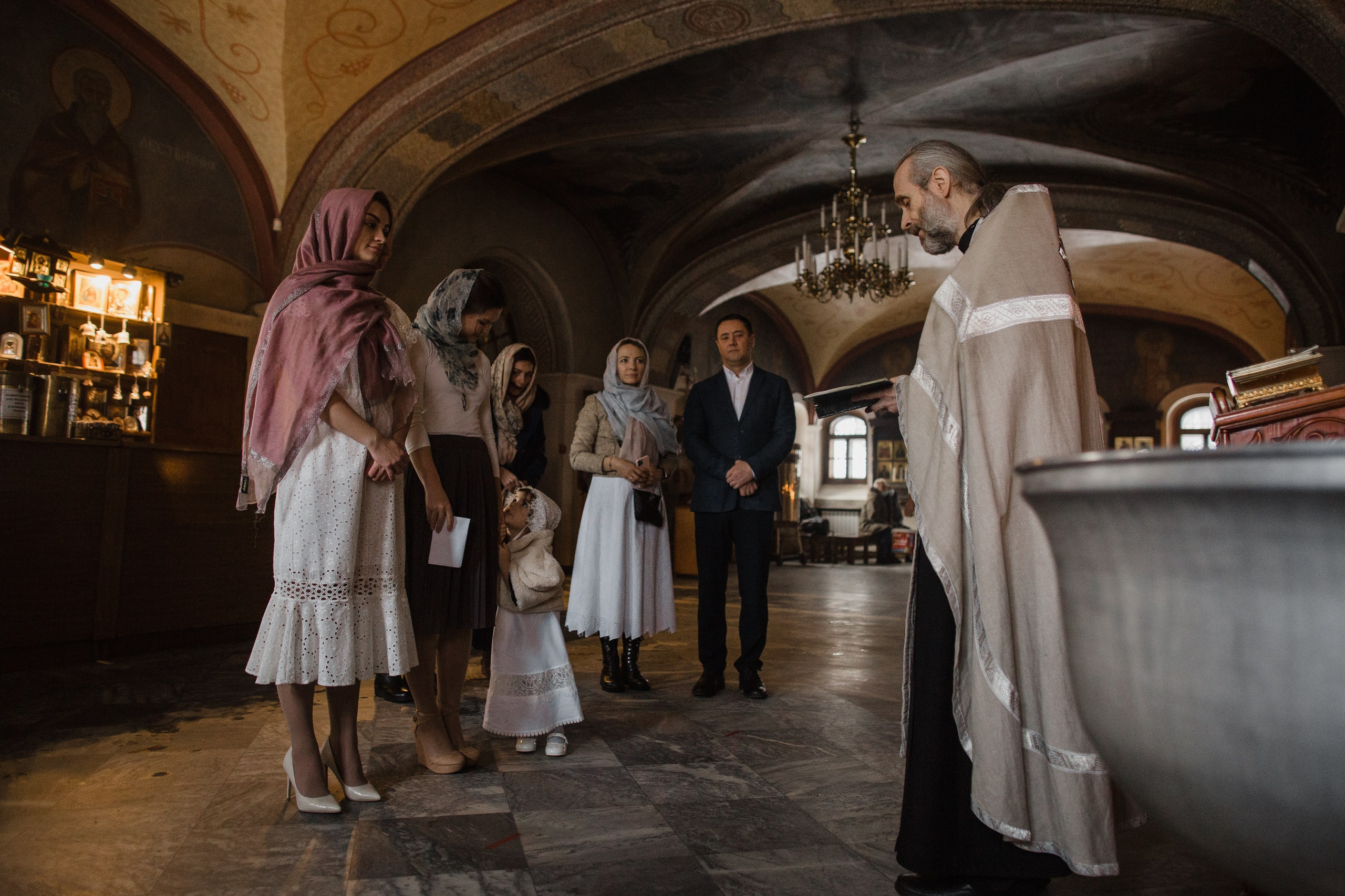 Крещение. Репортажный и свадебный фотограф в Москве Лена Таращенко