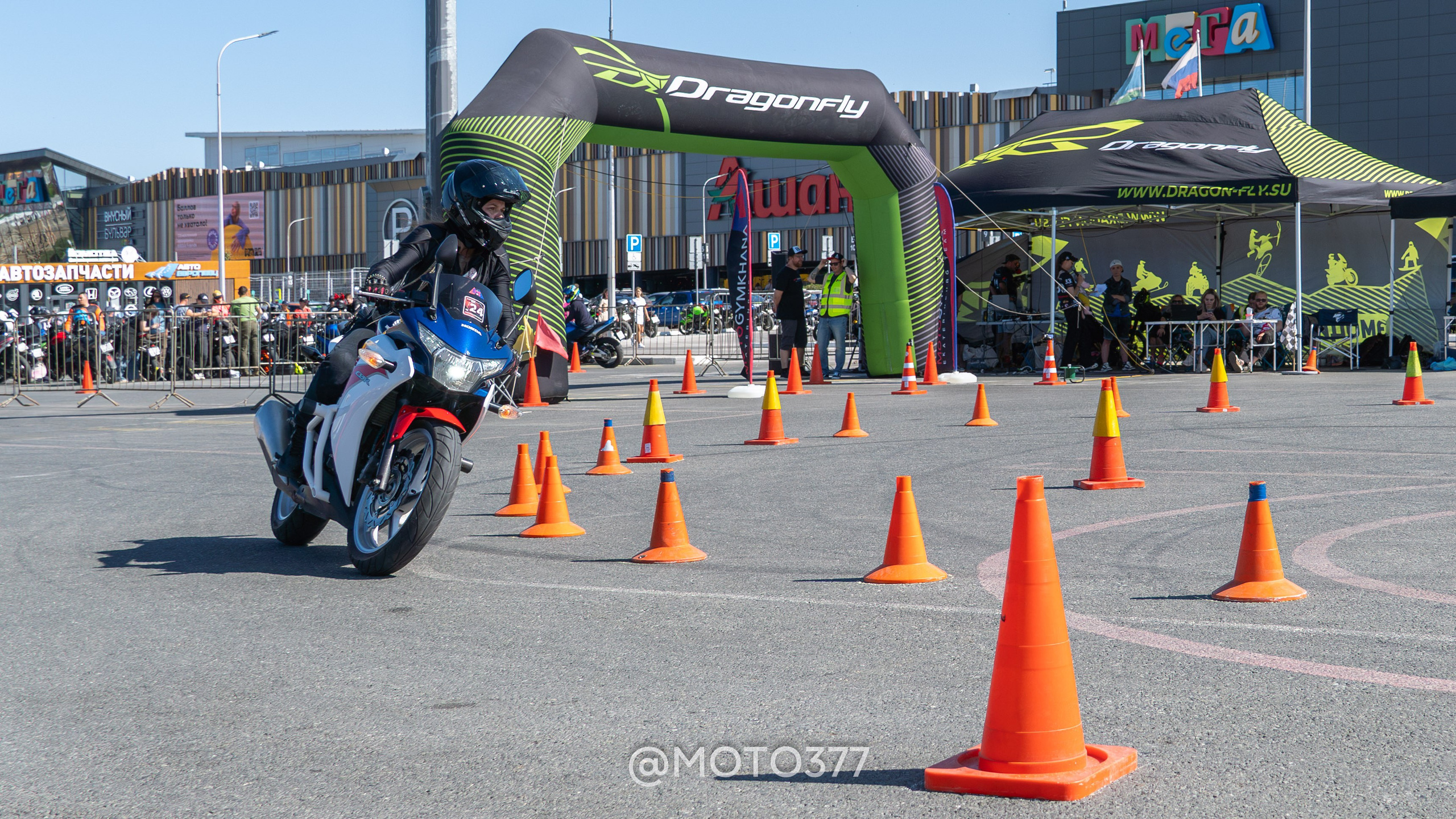 Motogymkhana CUP 1 Ekat 2025. Moto377