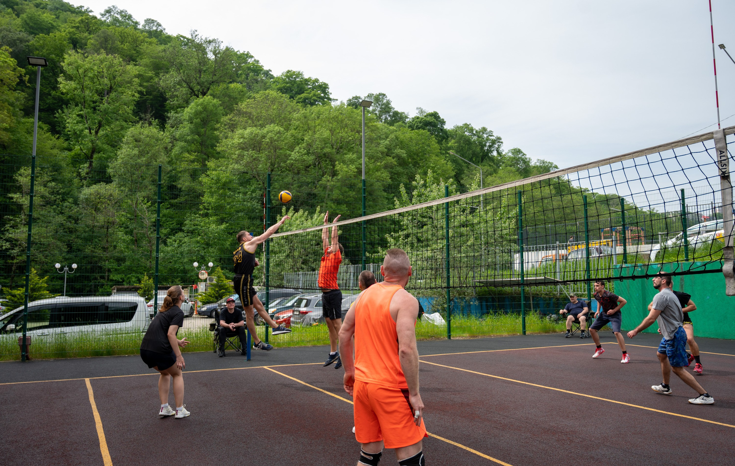 Турнир по Волейболу. Фотографирую счастливых людей в Сочи