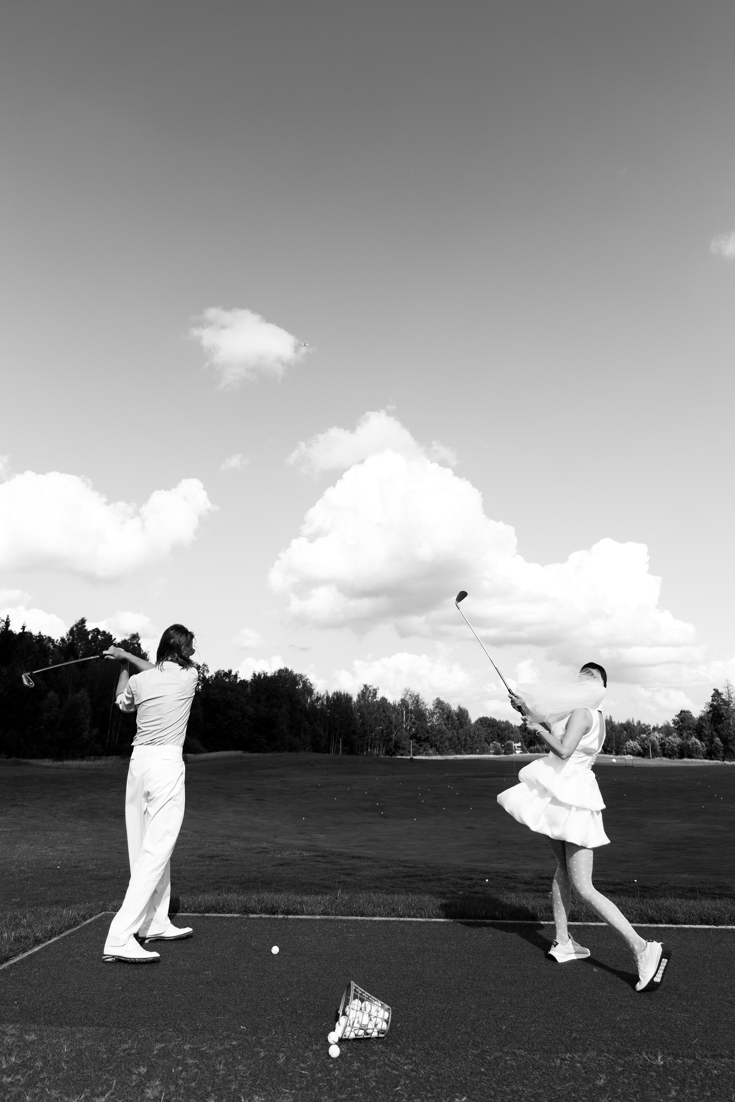 Целеево. Игра в гольф. Фотограф в Москве Анастасия Курлович