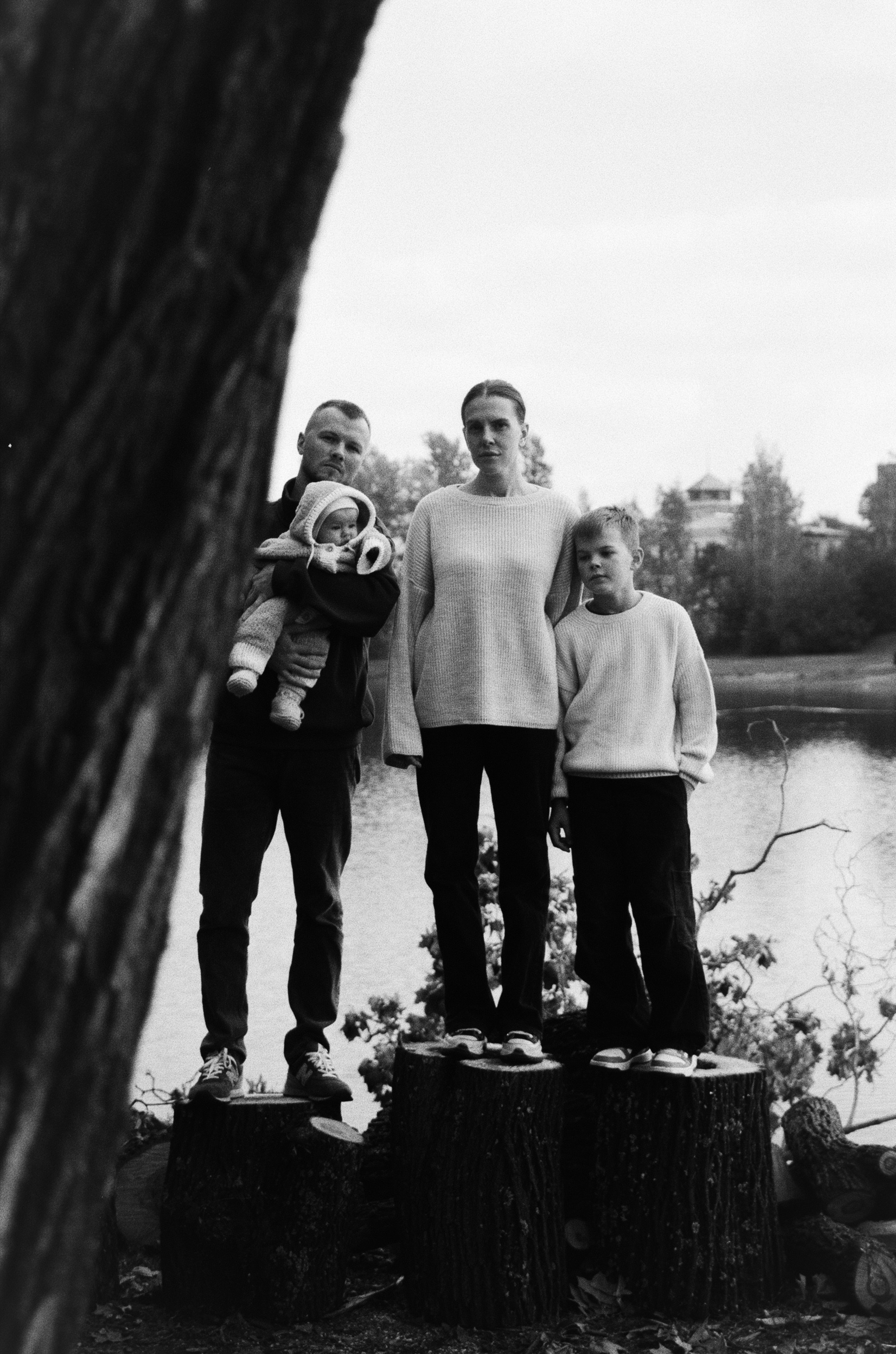 Настя, Кай, Матиас и Сиана. Фотограф в Карелии