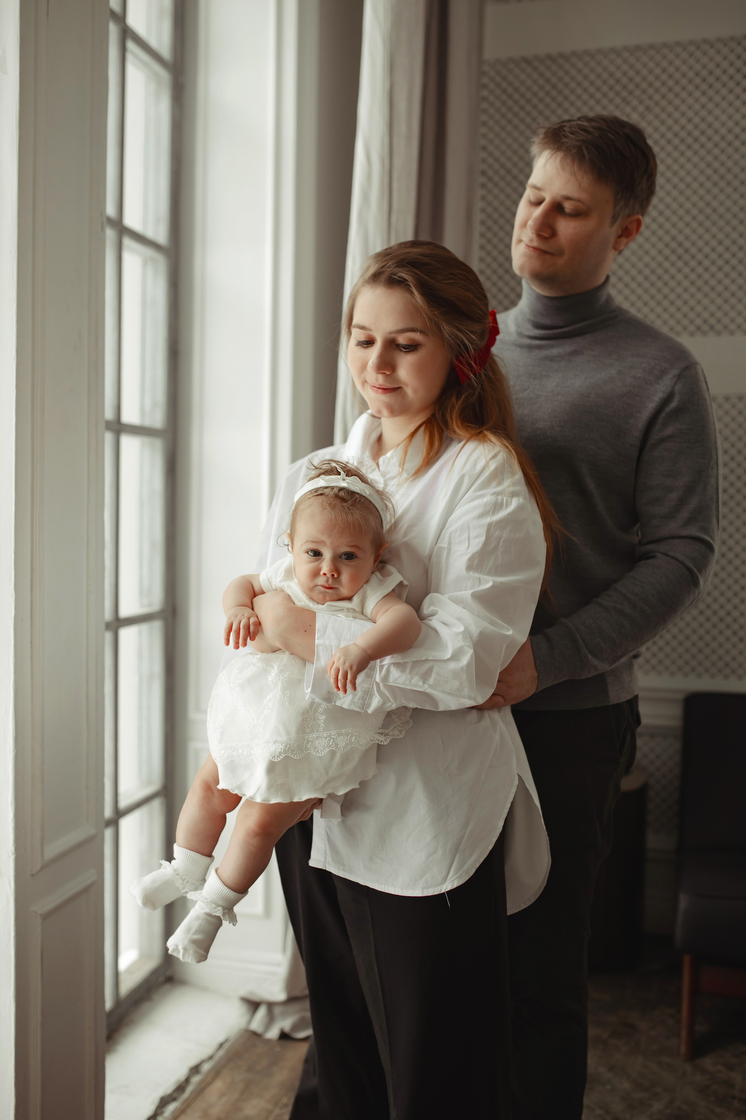 Семейная съемка в студии. Семейный и детский фотограф в Москве Дорогова Екатерина