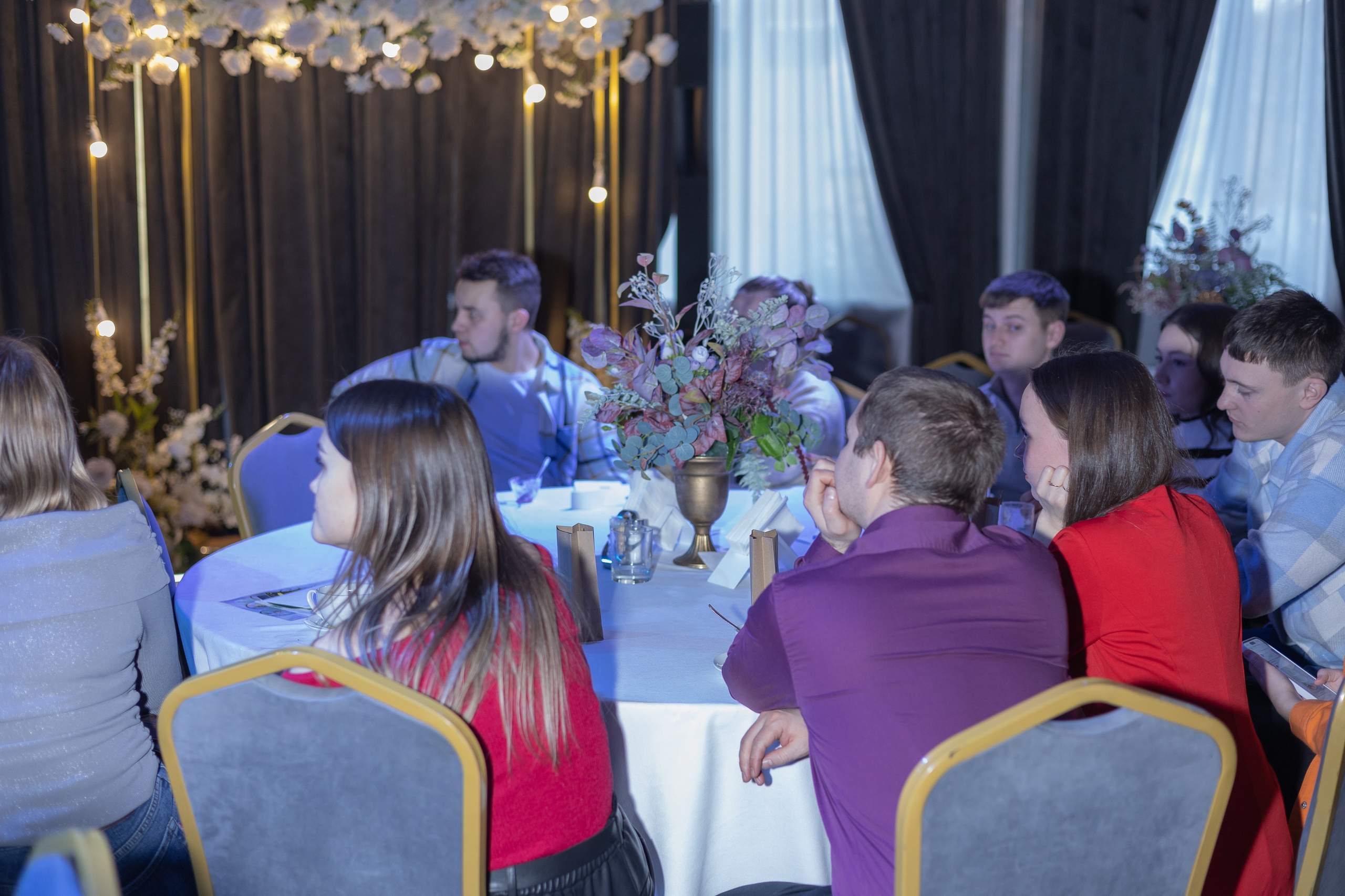 Свадебное чаепитие для молодоженов