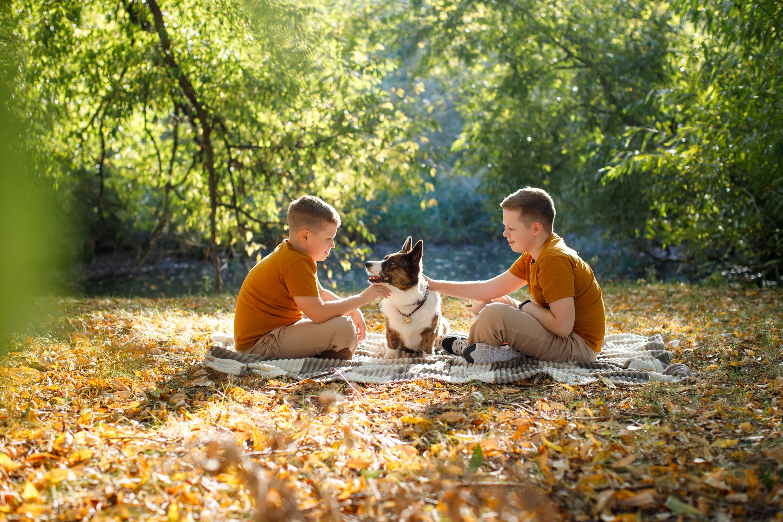 На пикнике. Детский и семейный фотограф Мария Киселёва. Москва