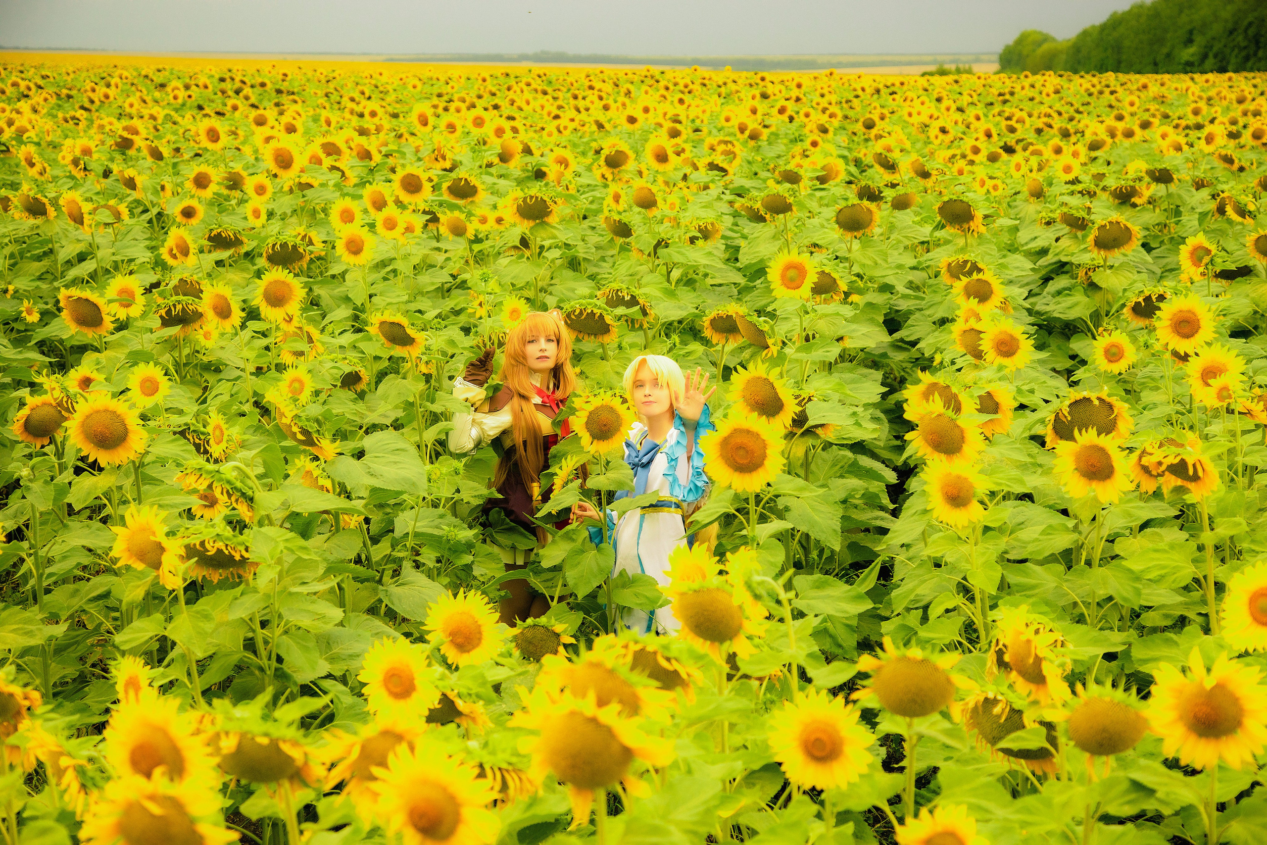 Косплей в поле. Фотограф Кристина Холмская Москва