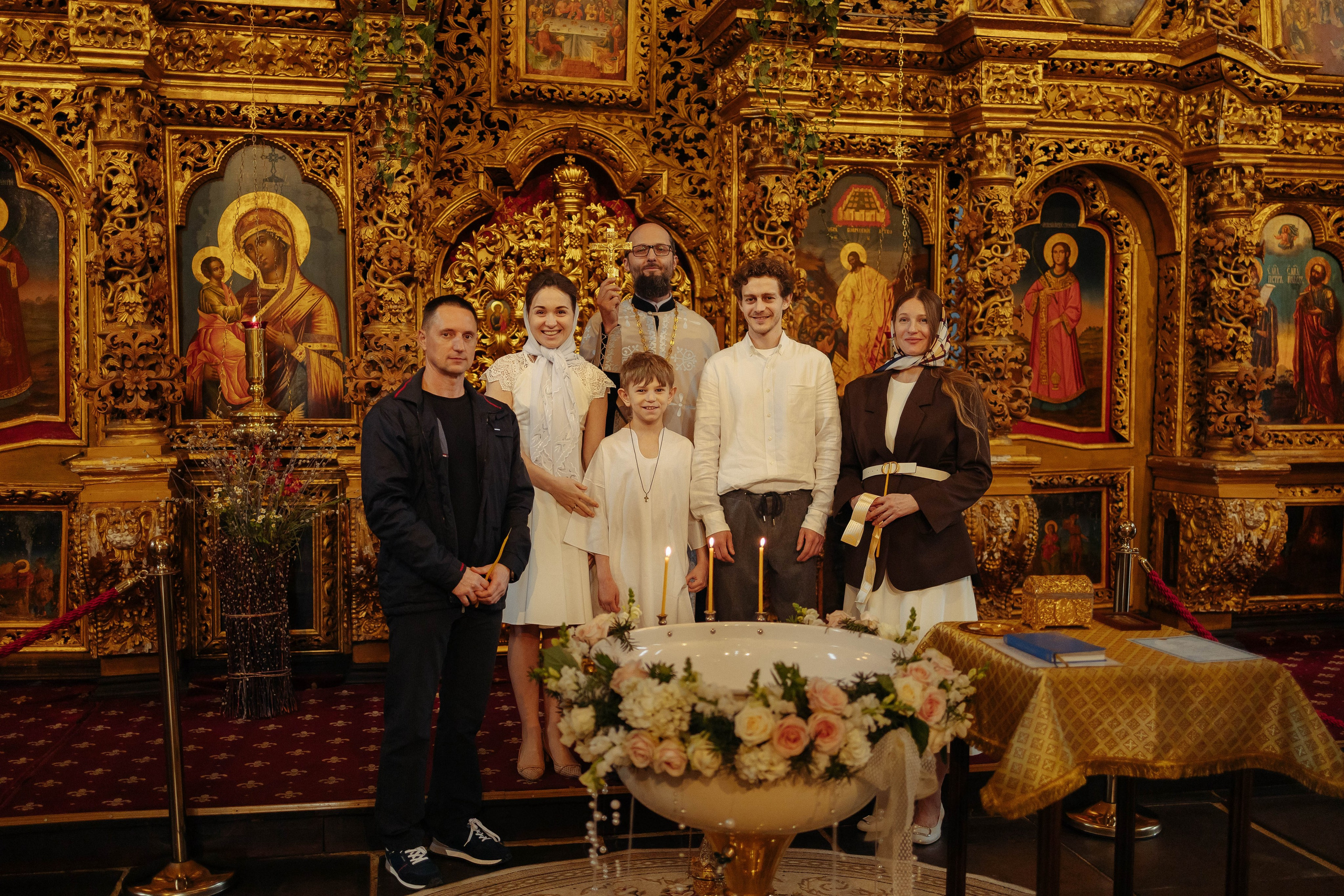 Таинство Крещения. Фотограф Анастасия Болгарь