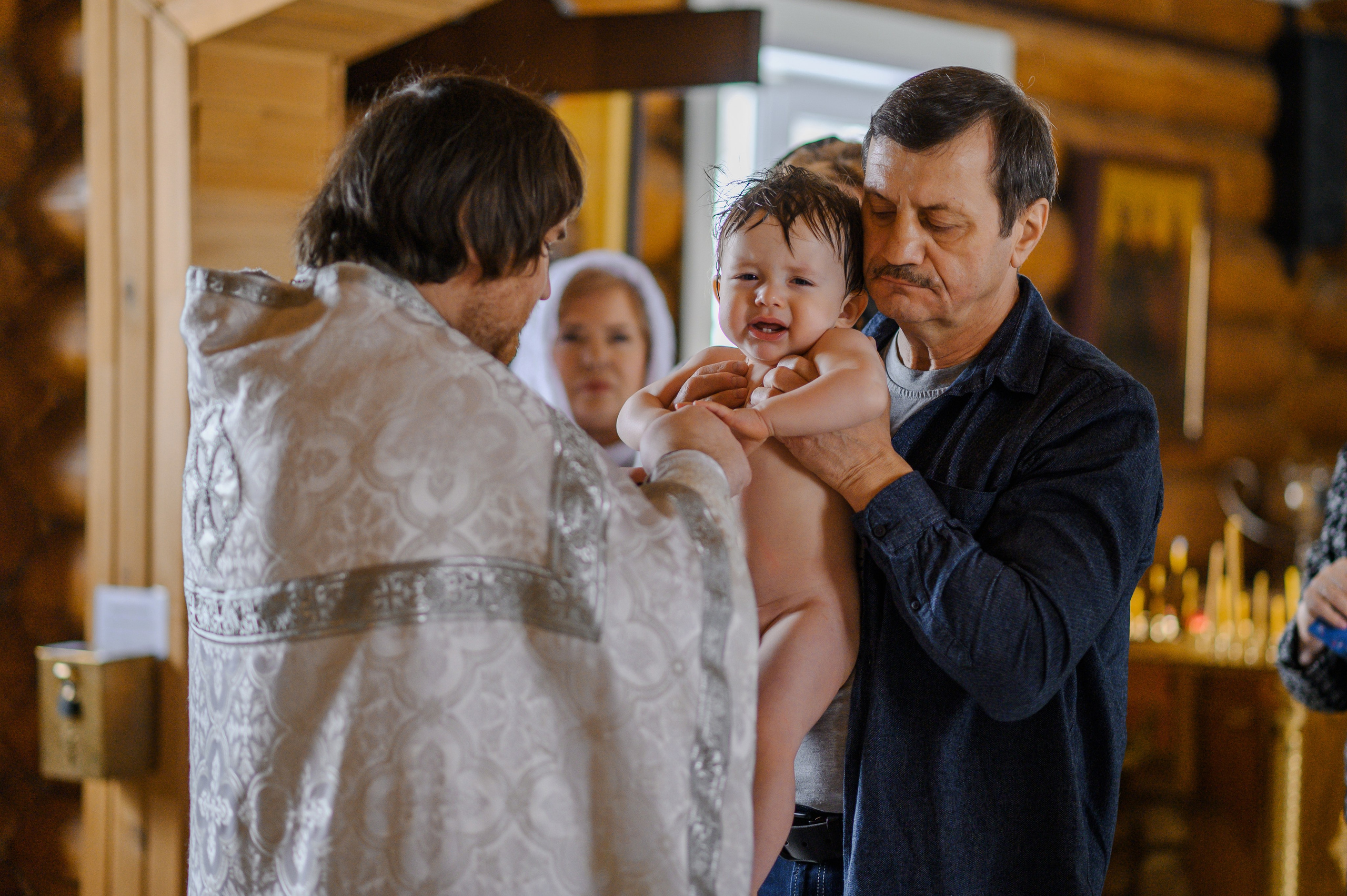 Крещение Севы. Храм во имя святого благоверного князя Дмитрия Донского (ГПЗ). Свадебный и семейный Фотограф в Пензе Татьяна Лапоногова