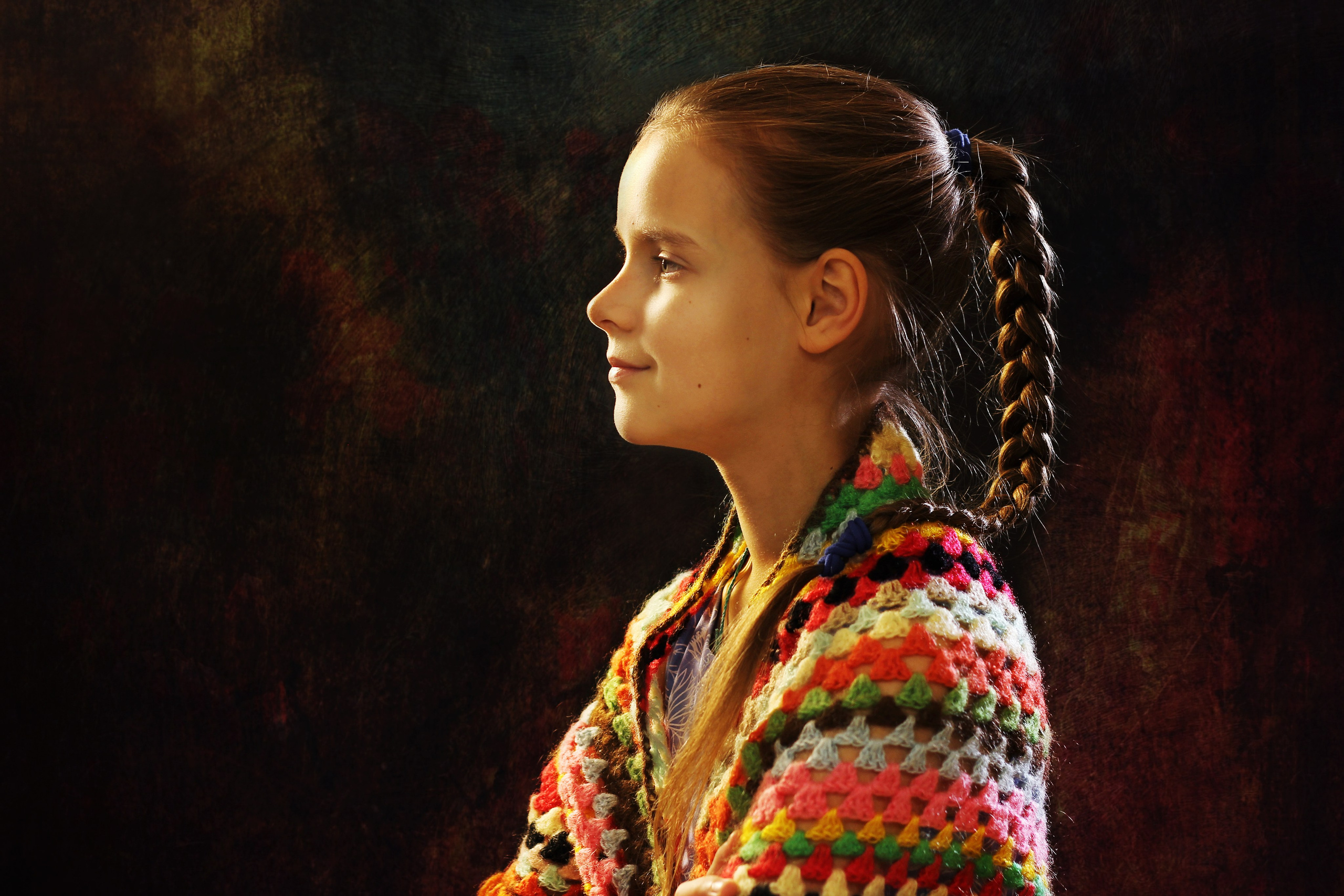 Студийный детский портрет. Фотограф в Москве Юлия Карпова