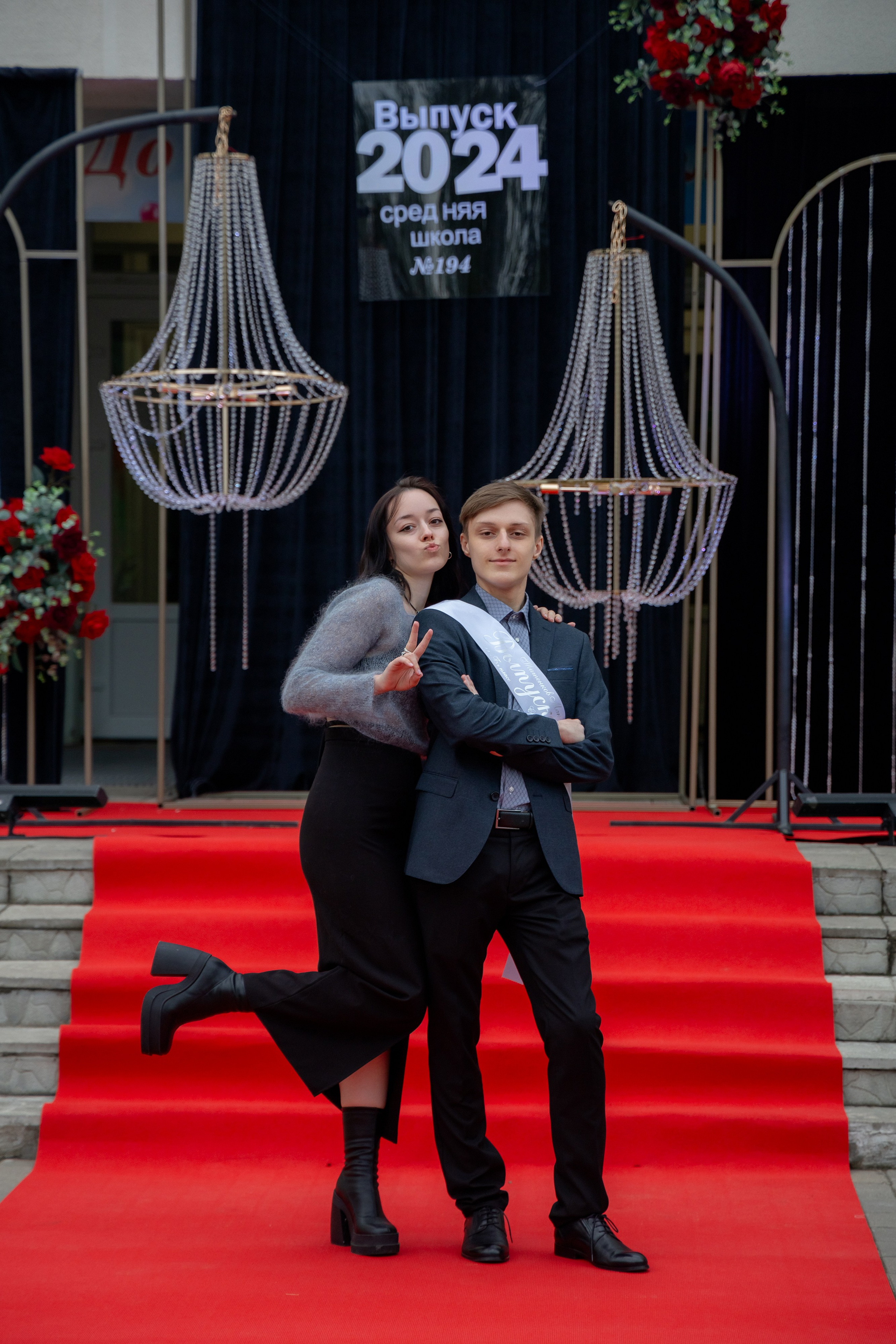 Школьный выпускной 2024 год в Соколе (Минск). Свадебный фотограф в Минске/Беларуси Сергей Спиридонов