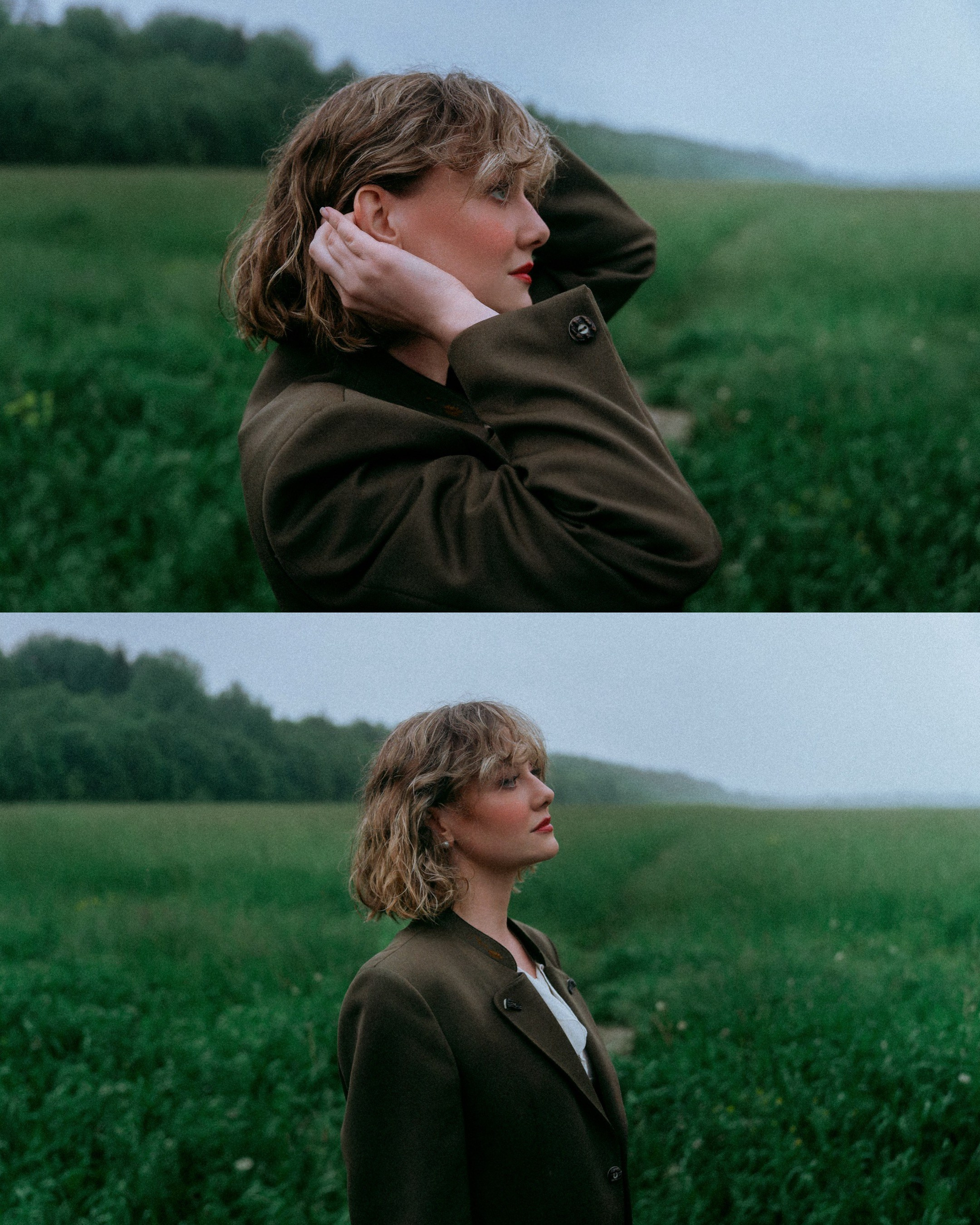 Портретная фотосессия в поле