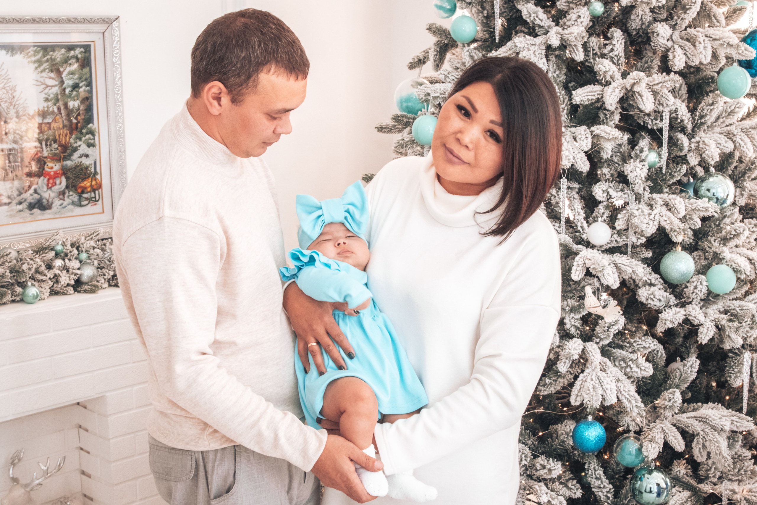 Съёмка прекрасной семьи в зале Лайт. PhotoMeet — Фотограф в Улан-Удэ