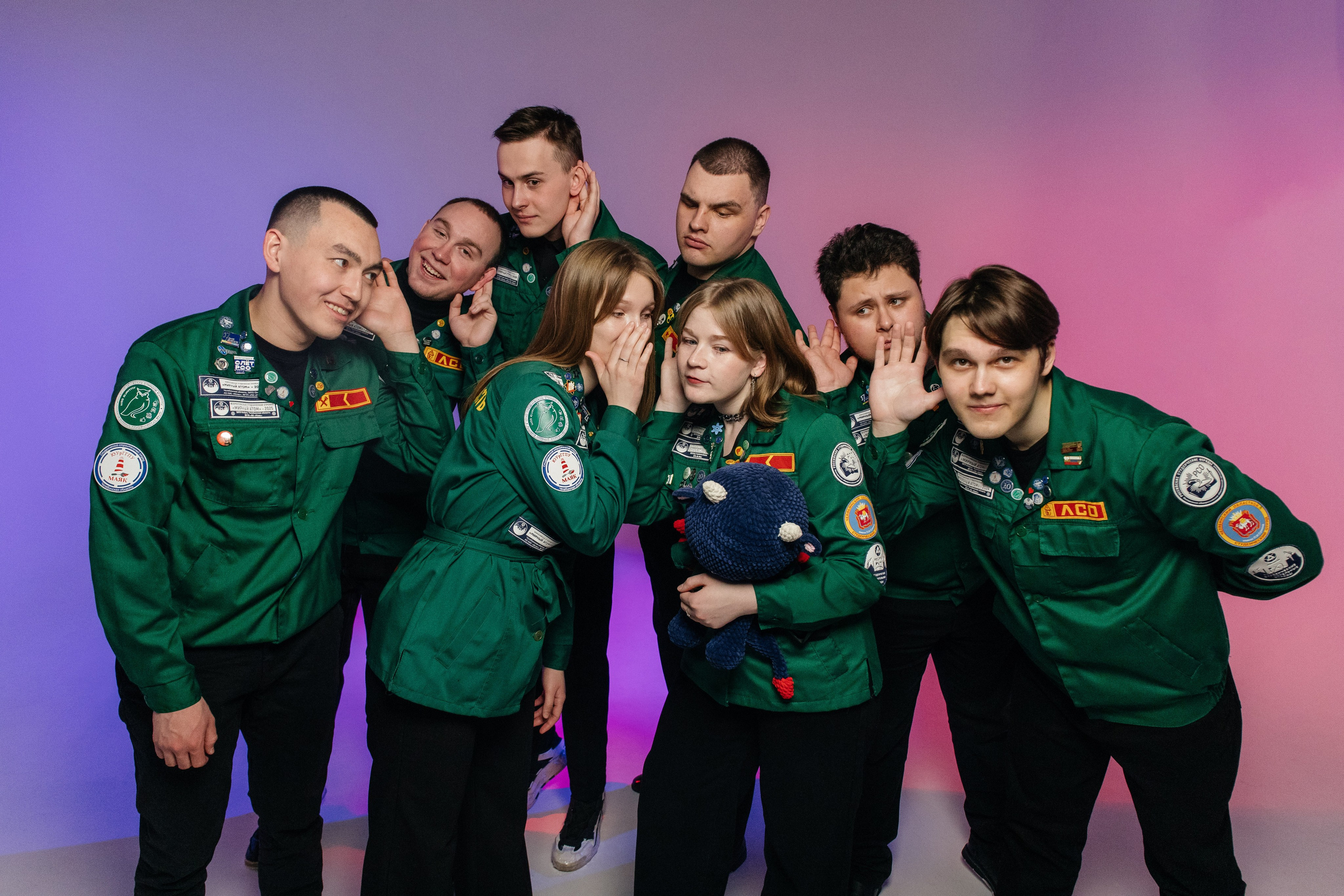 Студенческий строительный отряд «Маяк». Фотограф Елена Балакина (Челябинск)