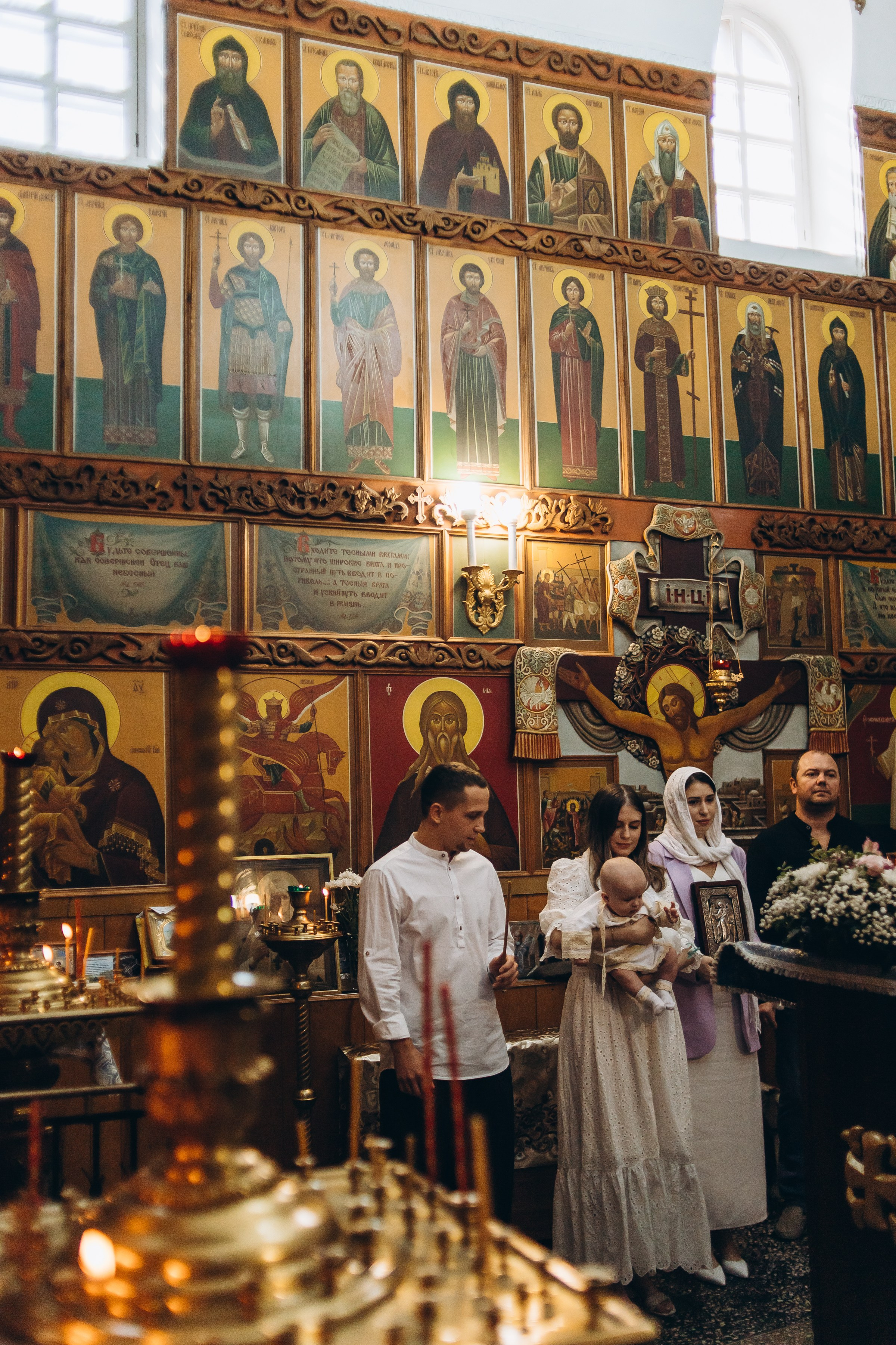 Крещение Мирослава. Семейный фотограф в Волгодонске Краченцева Анна