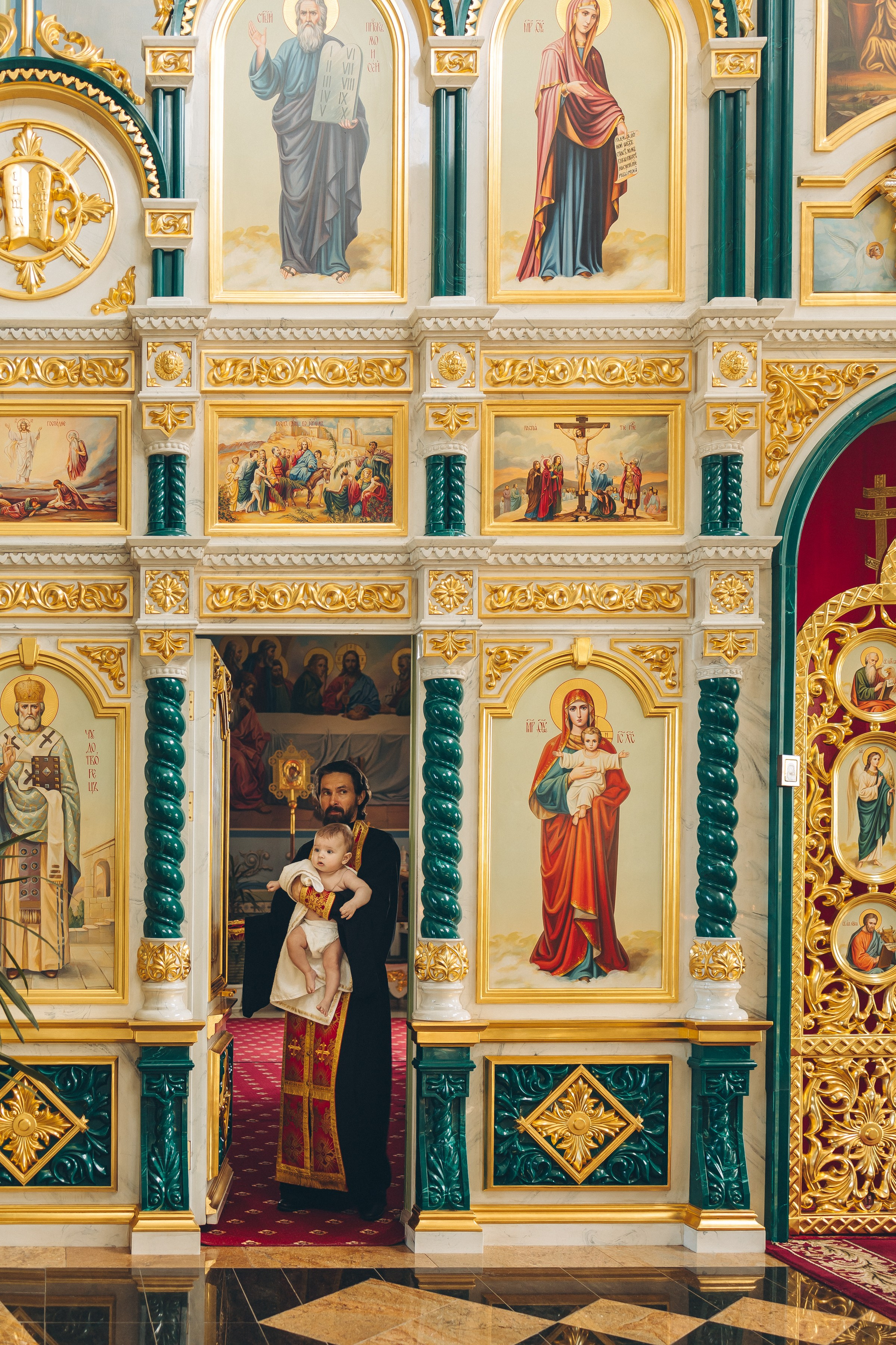 Крещение Тимофея. Семейный фотограф в Волгодонске Краченцева Анна