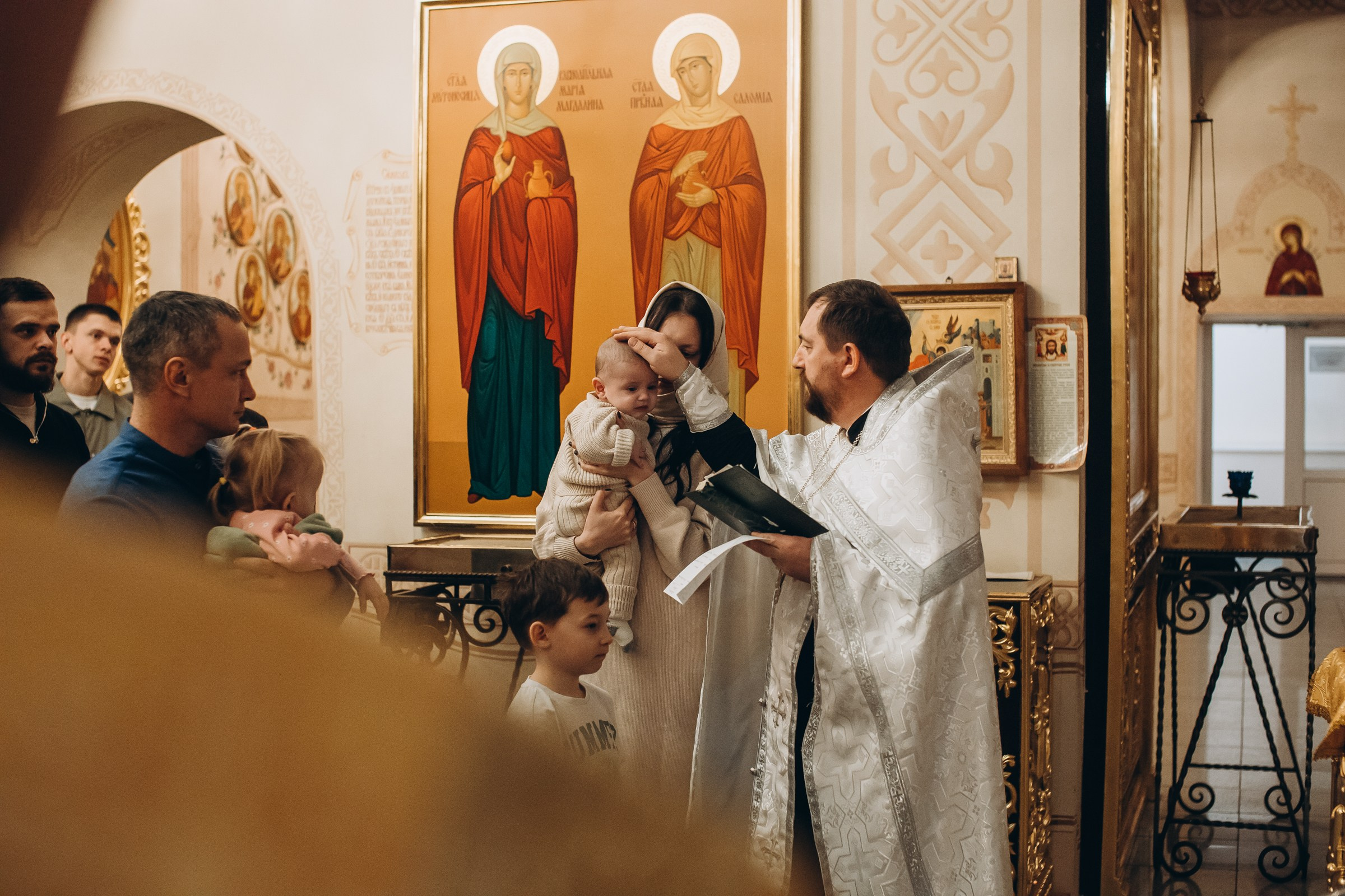 Крещение Макса. Семейный фотограф в Волгодонске Краченцева Анна