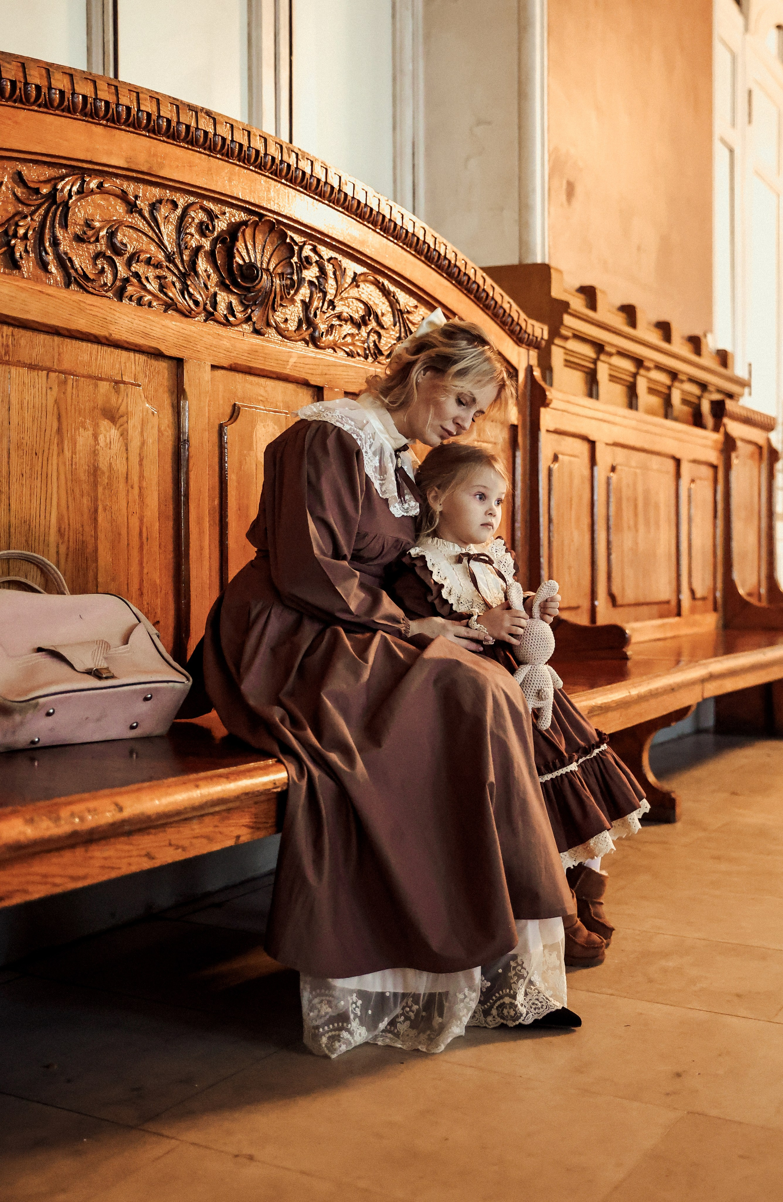 Ретро съемка на Витебском вокзале. Фотограф — Татьяна Кириллова, г. Санкт-Петербург