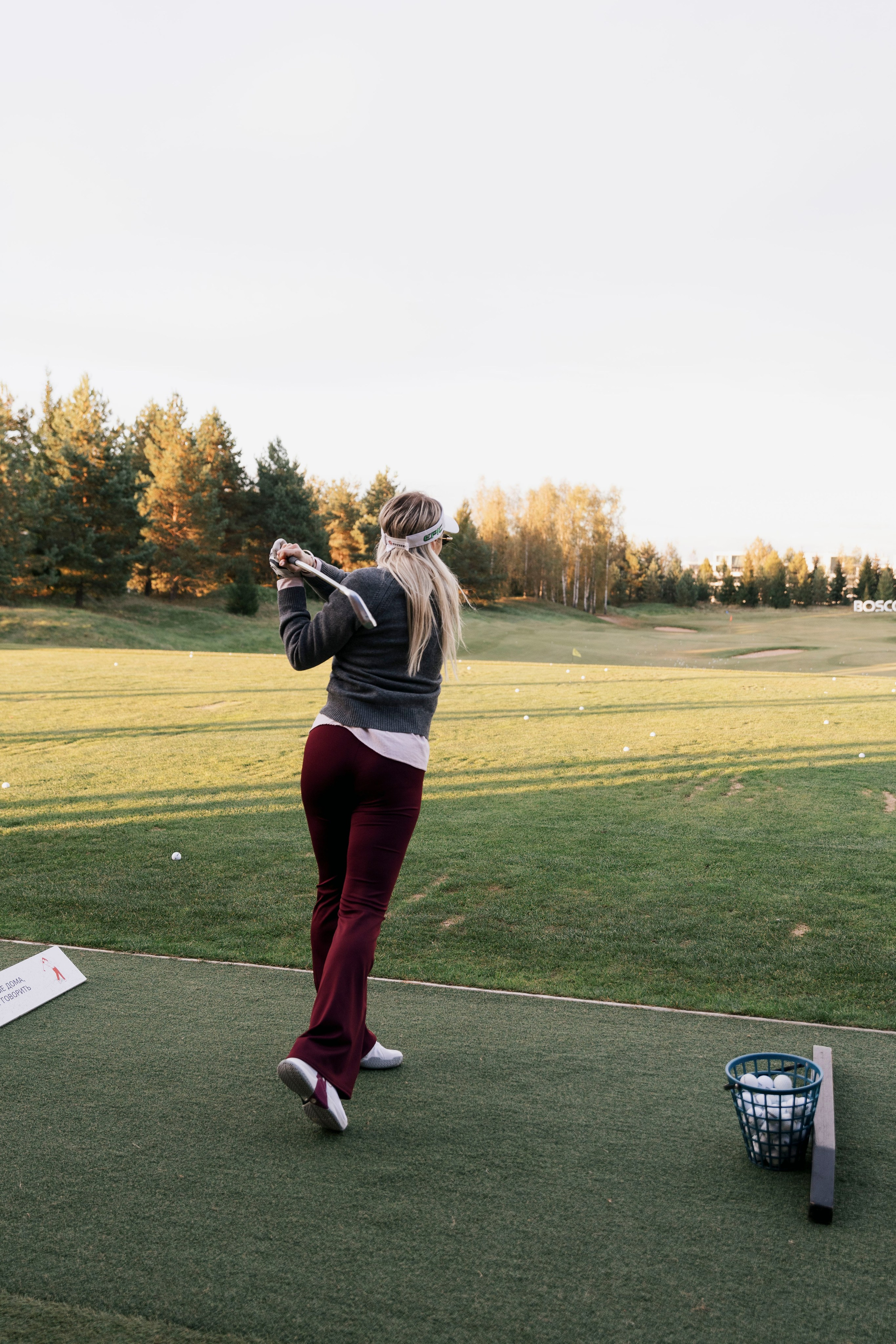 Гольф-день. Фотограф в Москве и Московской области