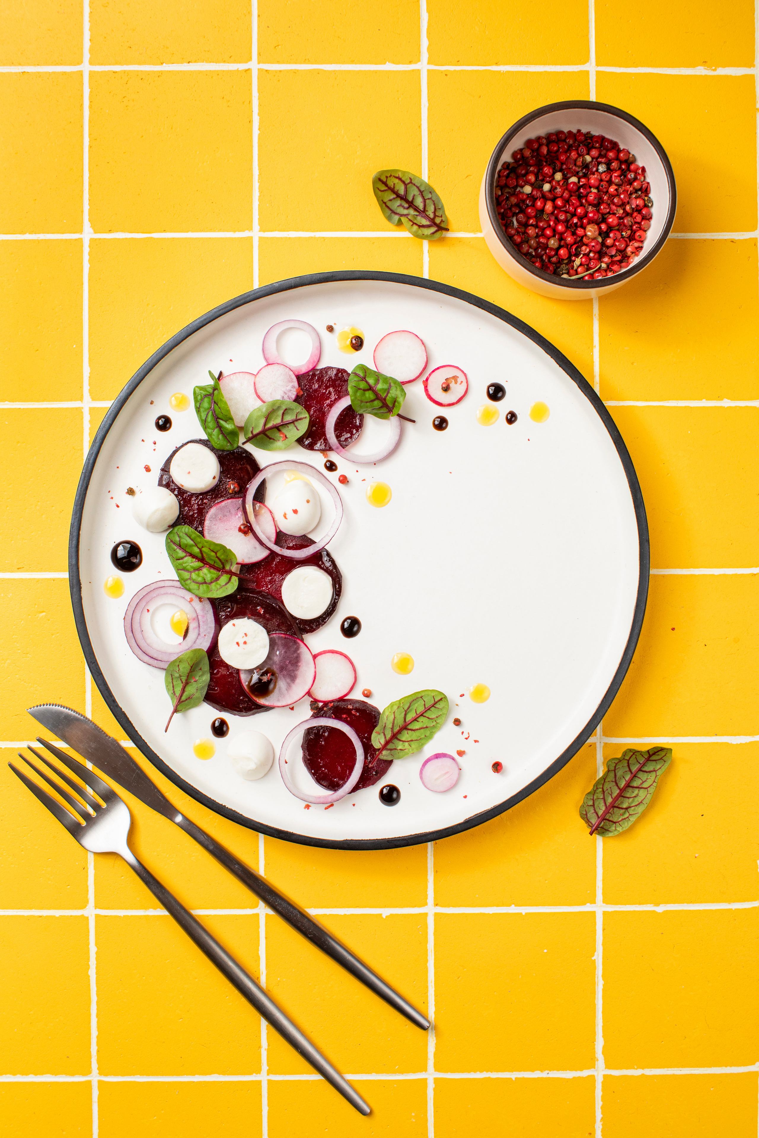 Салаты. Фудфотограф, фудстилист и сет дизайнер в Москве Алена Синицына