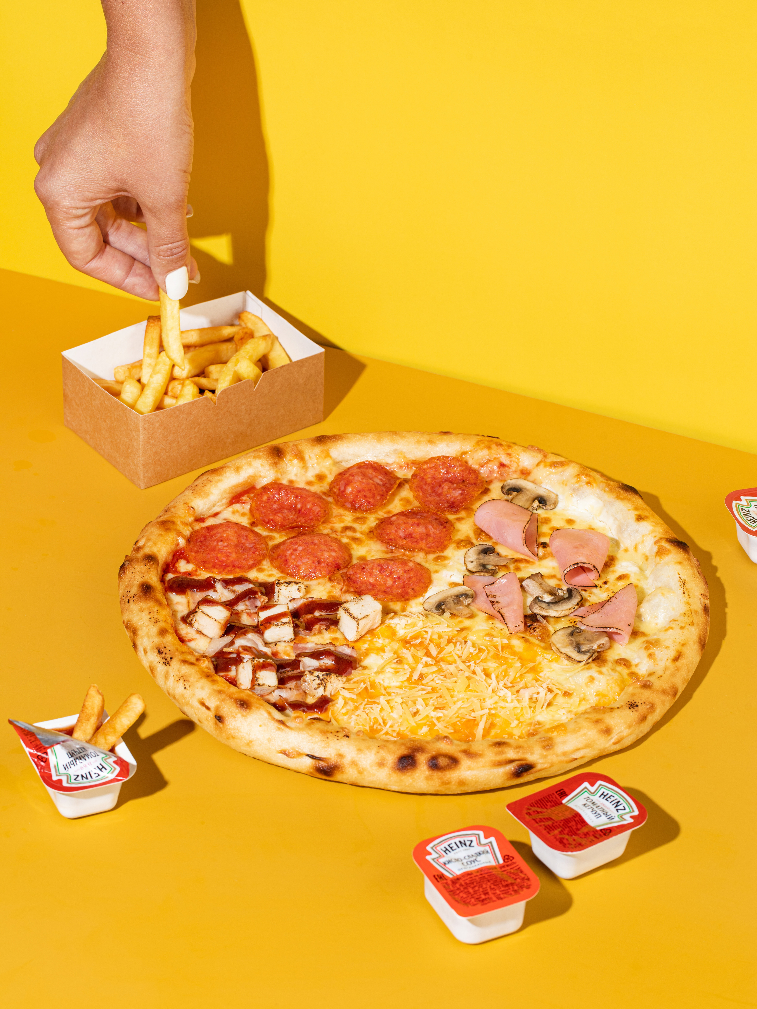 Pizza #1. Фудфотограф, фудстилист и сет дизайнер в Москве Алена Синицына