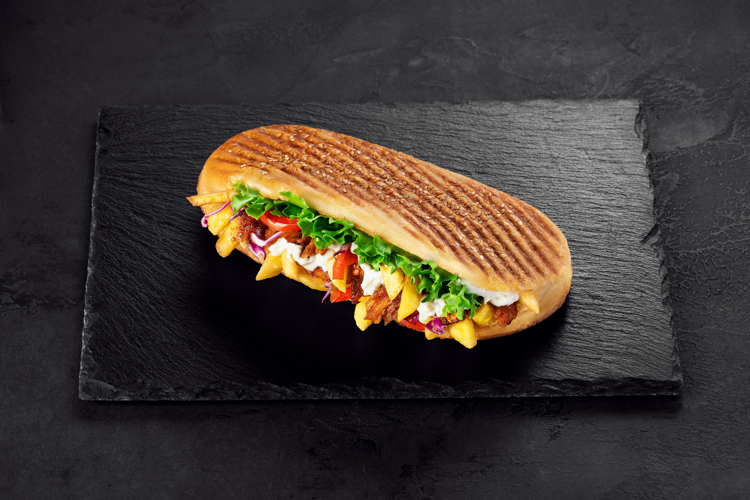 Fry'D закрытые сэндвичи. Фудфотограф, фудстилист и сет дизайнер в Москве Алена Синицына