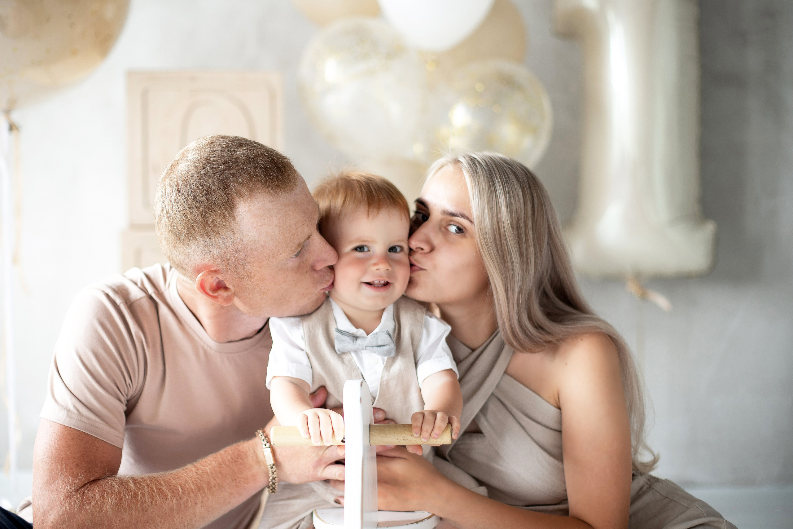 Арсению годик. Семейный и детский фотограф в Красноярске Анна Маюрова