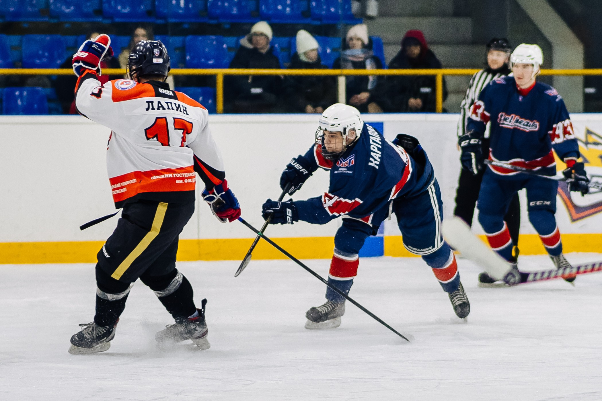 Хоккей. СХЛ / 20.01.24. Денис Прохоров Фотограф в г. Магнитогорск