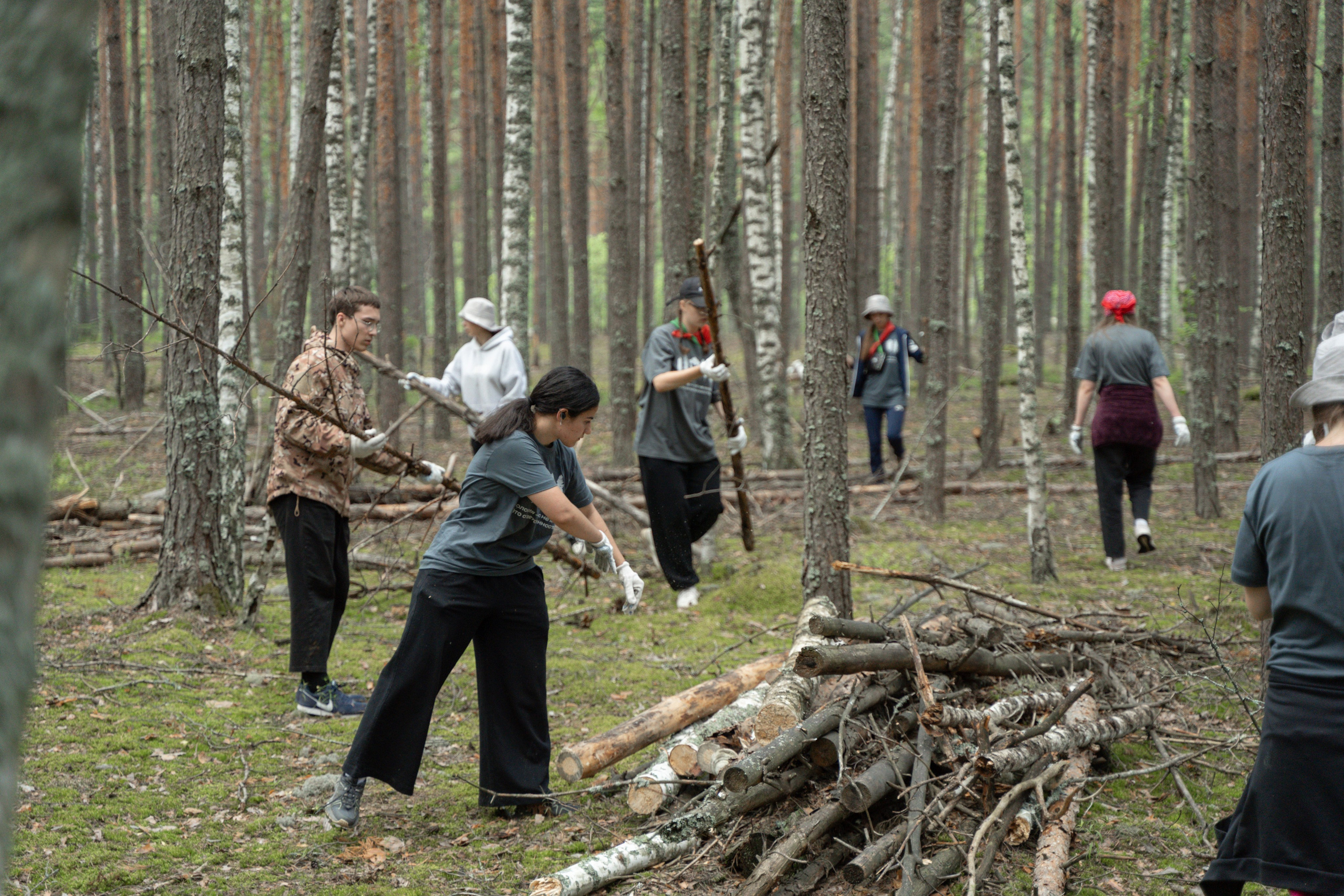Эко-сборы добровольцев «О! Пушка» в национальном парке «Мещерский» 2024. Фотограф Надежда Погребняк | Рязань | Москва