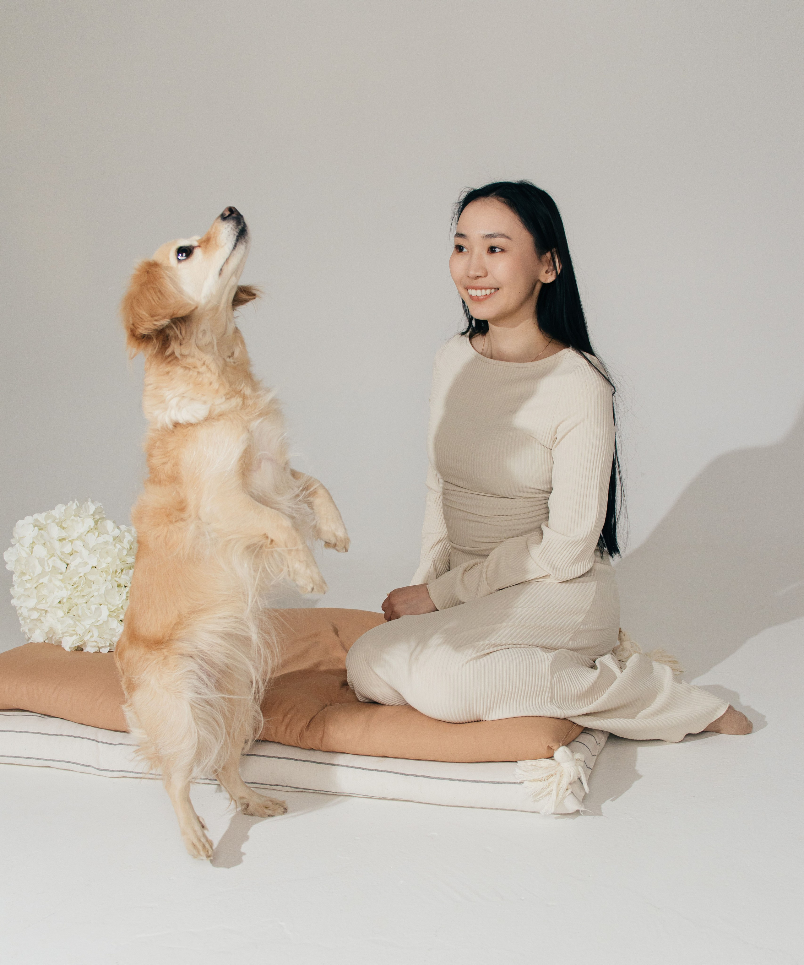 Фото с любимым питомцем. Фотограф Якутск Зоя Николаева