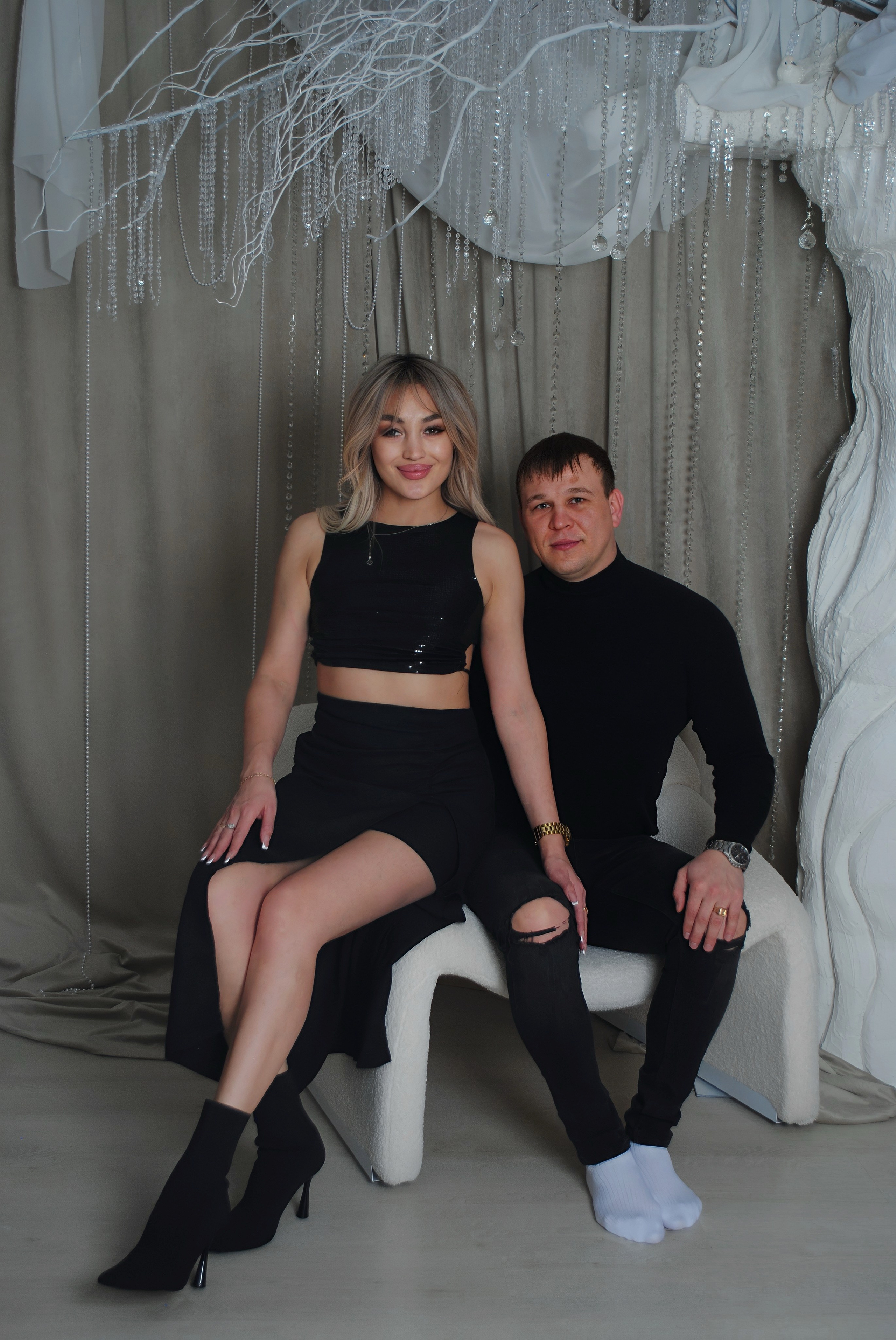 Юля и семья. Фотограф Мария Мусаелян