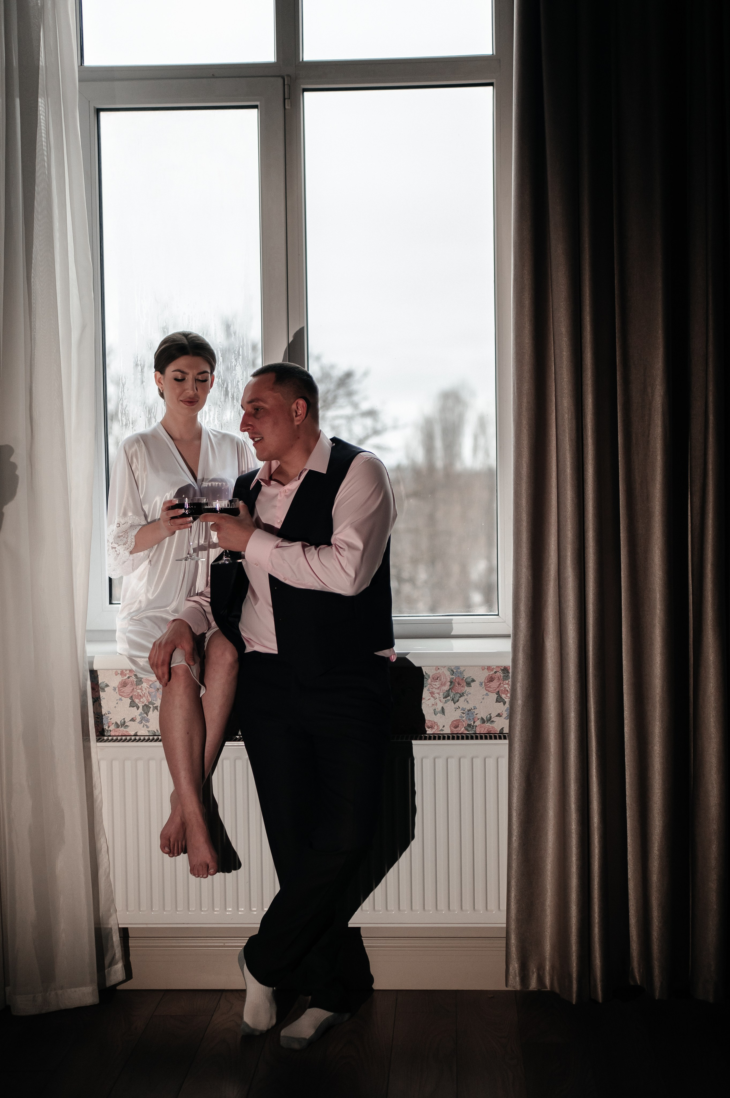 Дмитрий и Алина. Сборы. Фотограф Екатерина Бочарникова