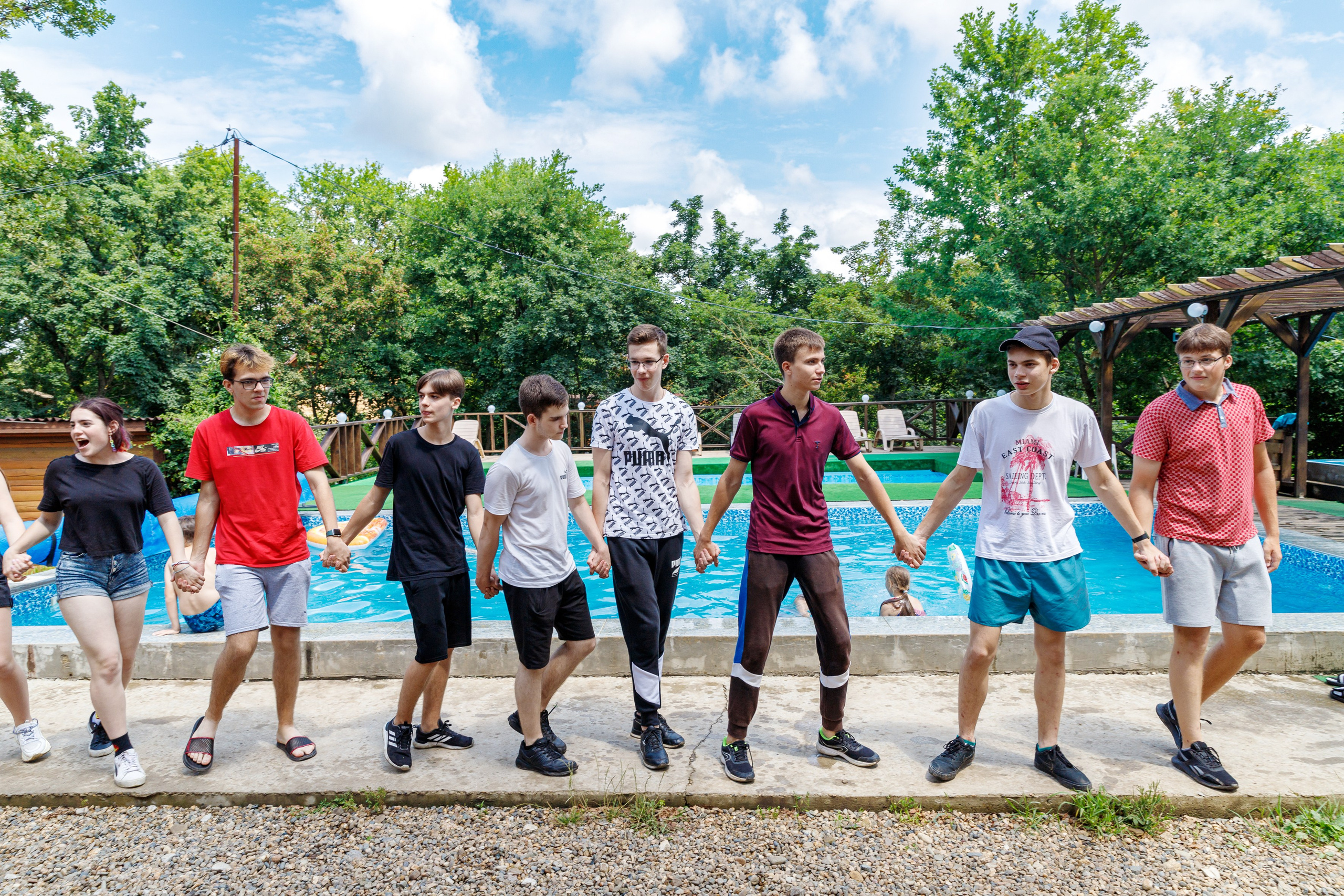 Выпускной. 9 класс. Молькино, «Наша дача». Марина Ушакова. Фотограф. Выпускные альбомы. г. Краснодар