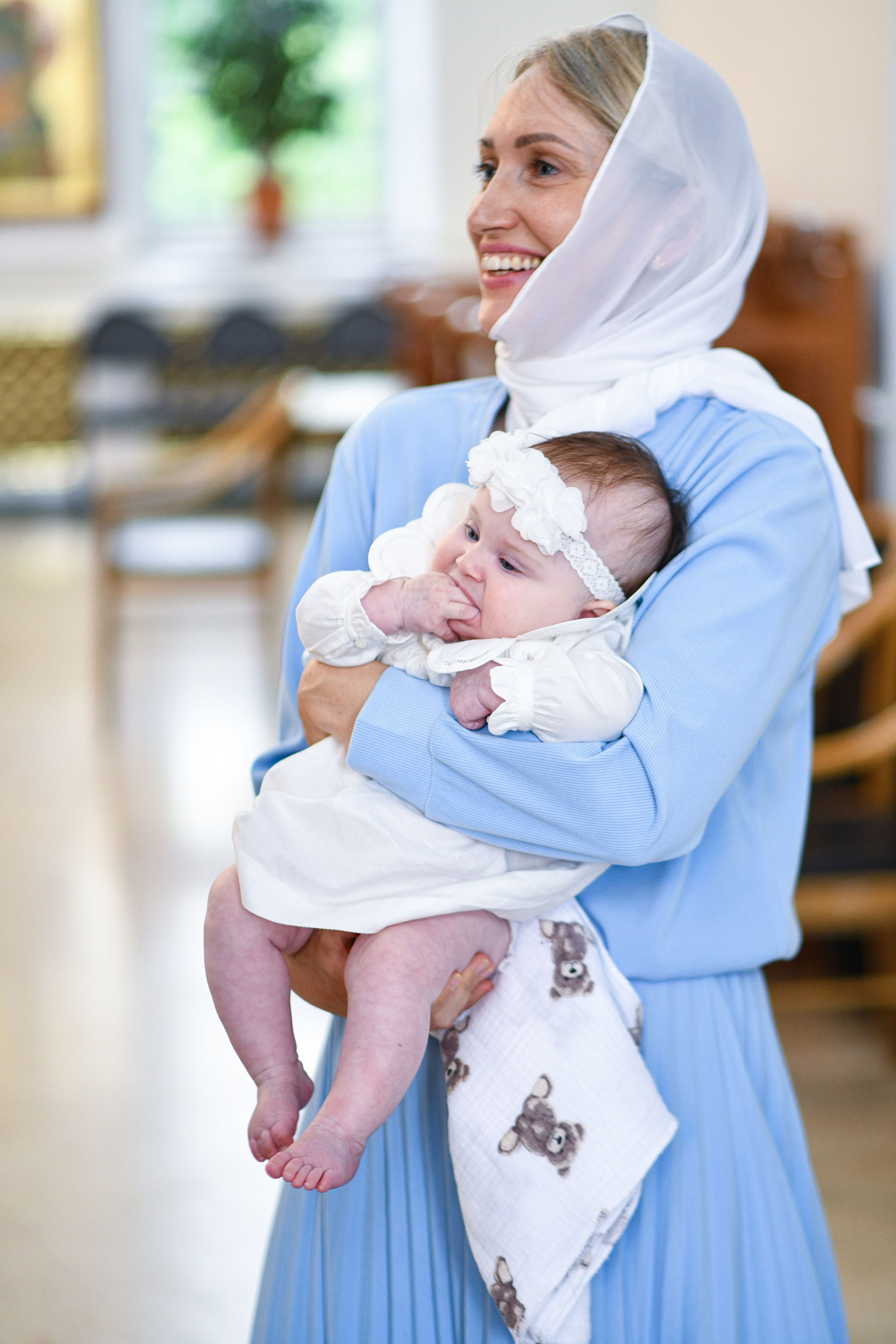 Крещение Александры. Свадебный и портретный фотограф в Москве Галина Борисова