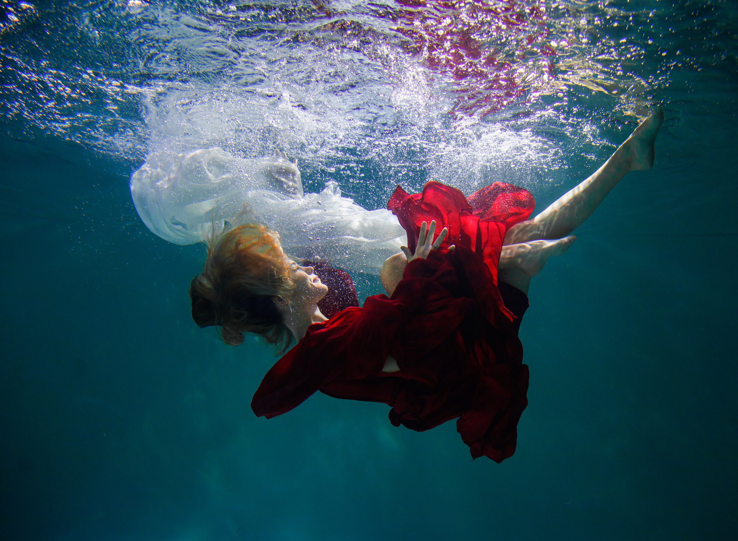 Подводная фотосъёмка. Арт фотограф Серафима Абельман в Москве