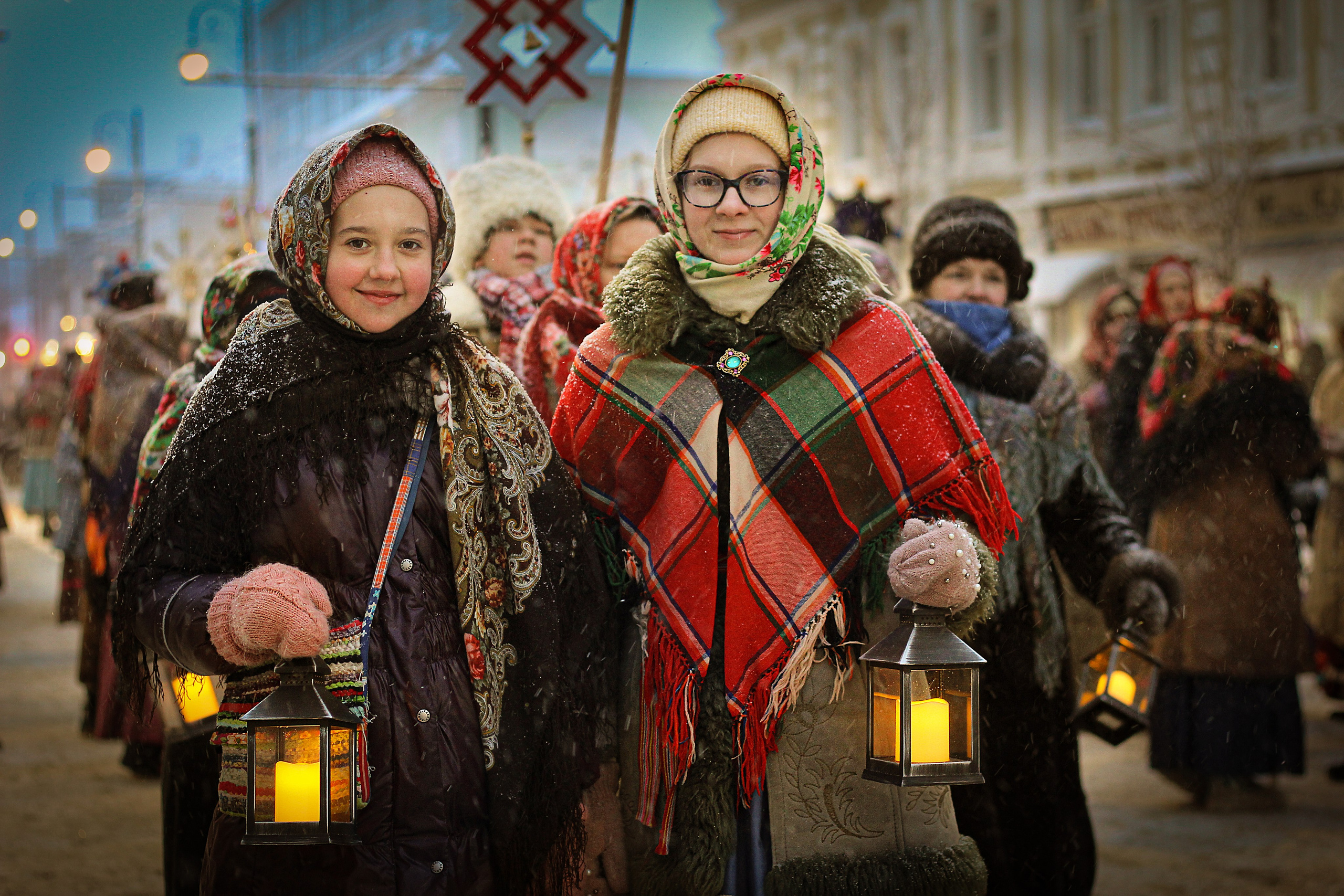 Рождественское шествие в Рыбинске. Фотограф в Москве Юлия Карпова