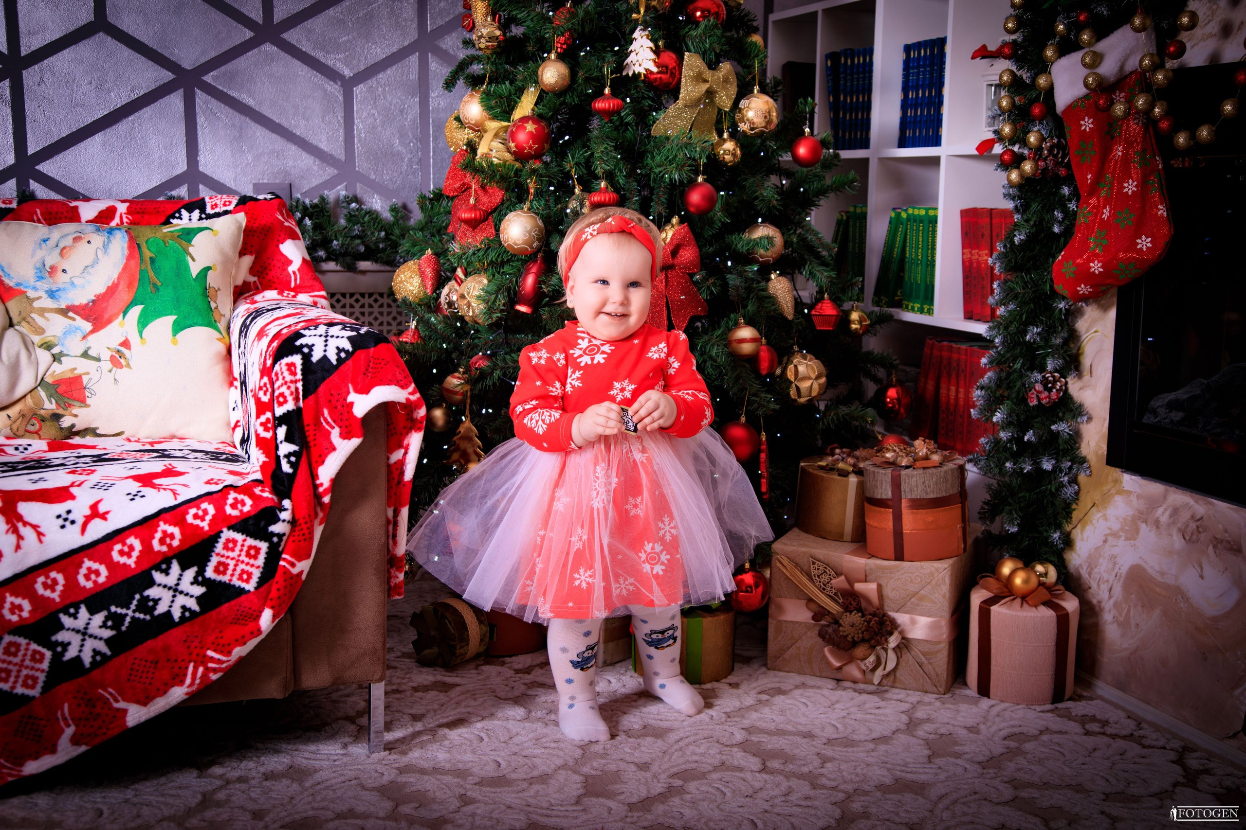 Фотосессия Девочек до 3 лет в Интерьере — Fotogen. Интерьерная фотостудия FOTOGEN г. Краснодар