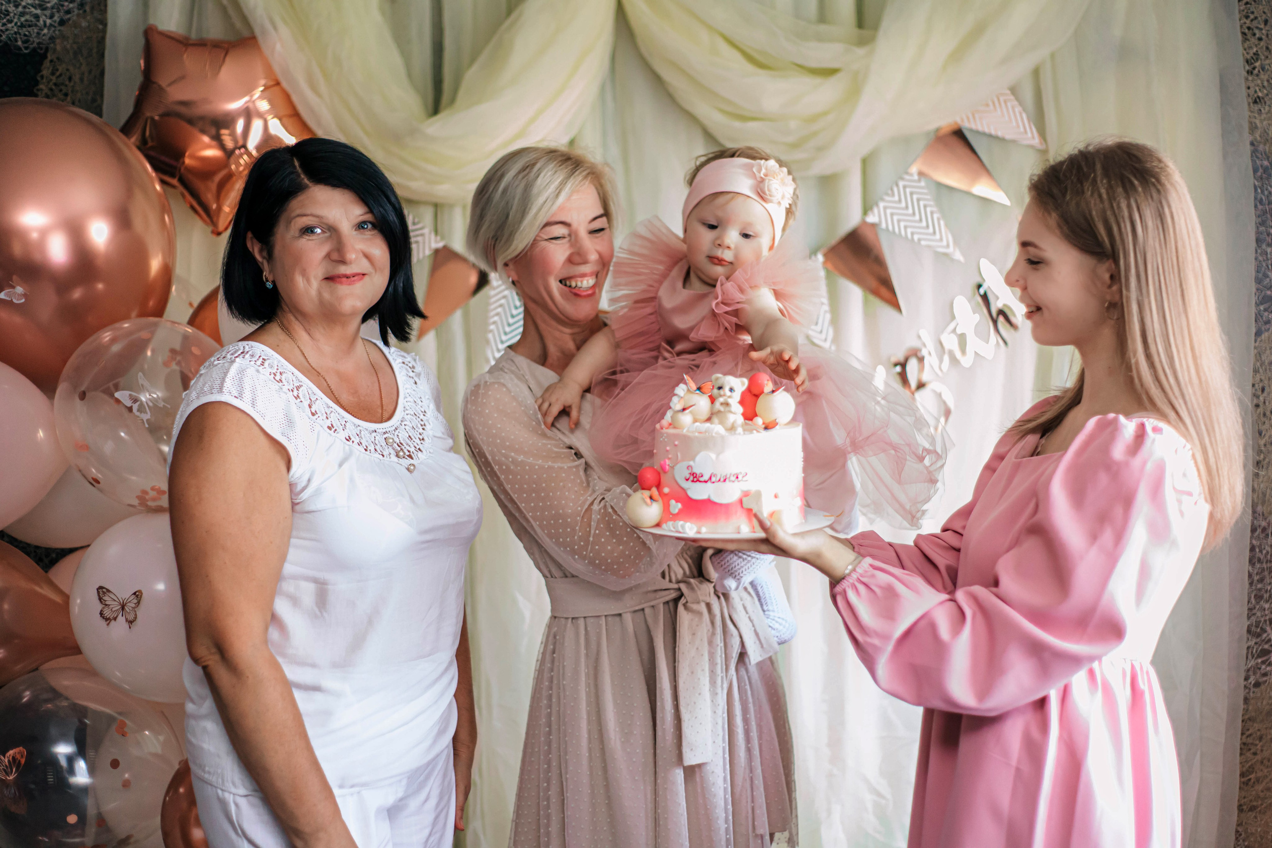 1 годик Эвелине!. Фотограф Дарья Маташкова