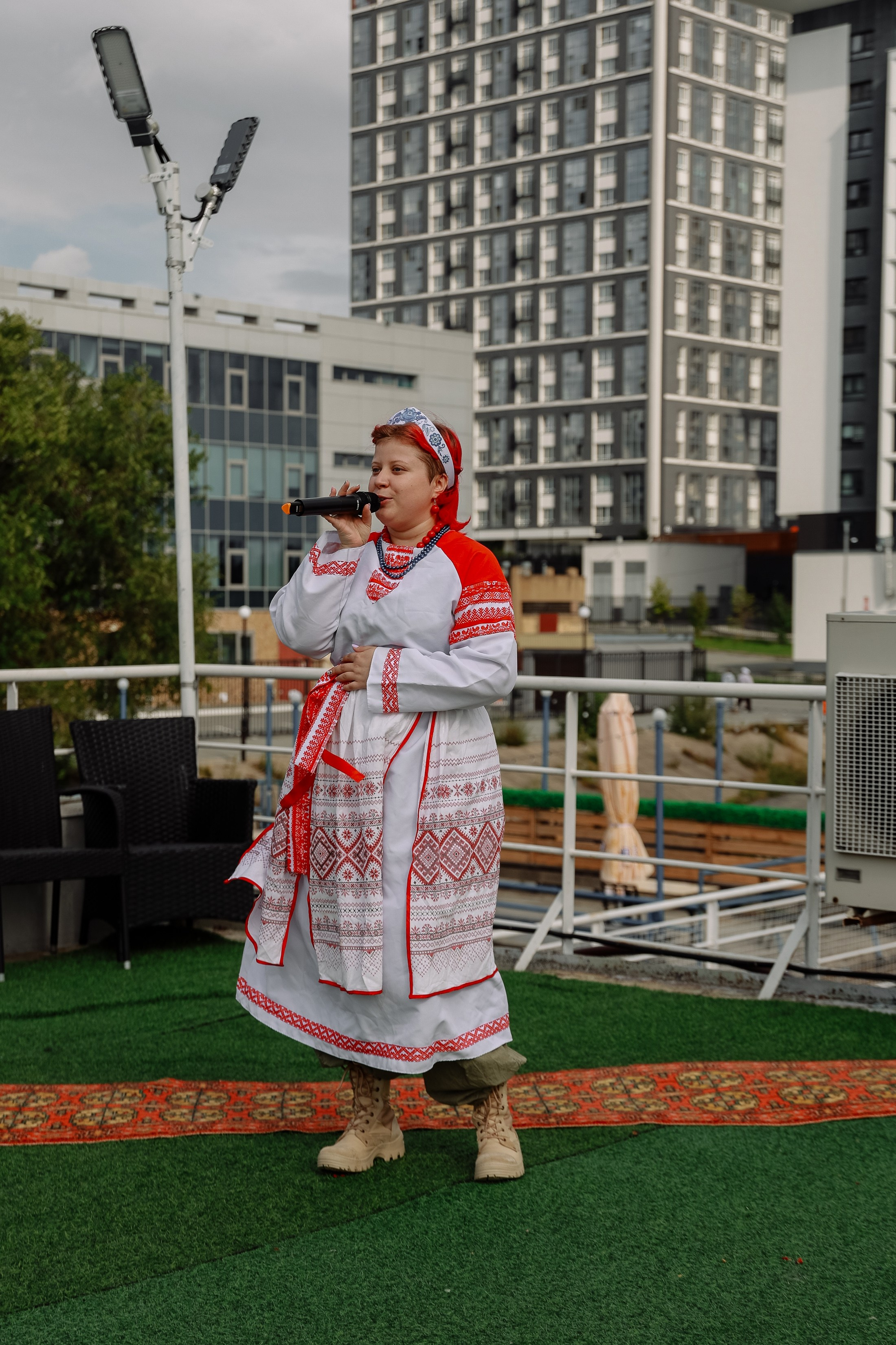 Модный показ «А-ля русс». Фотограф Юлия Мальцева